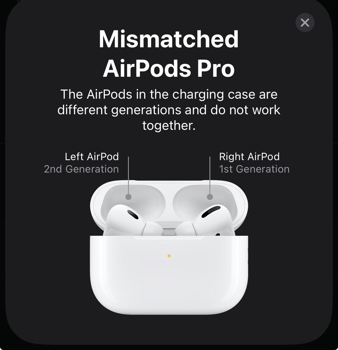 新しいAirPodsは、世代が違うと言っています。 : r/AirpodsPro