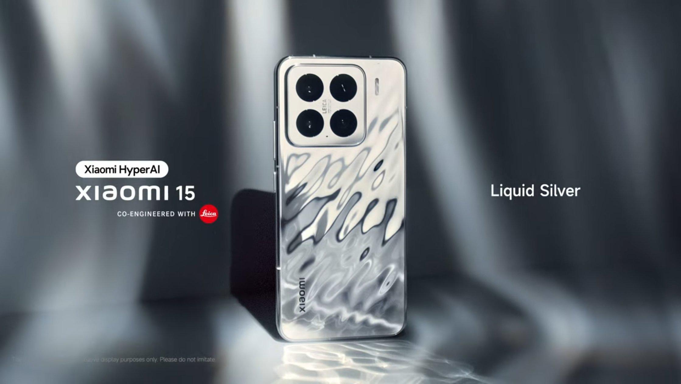 Xiaomi 15 リキッドシルバー 512GB+12GB 美品 純正ケースあり Xiaomi