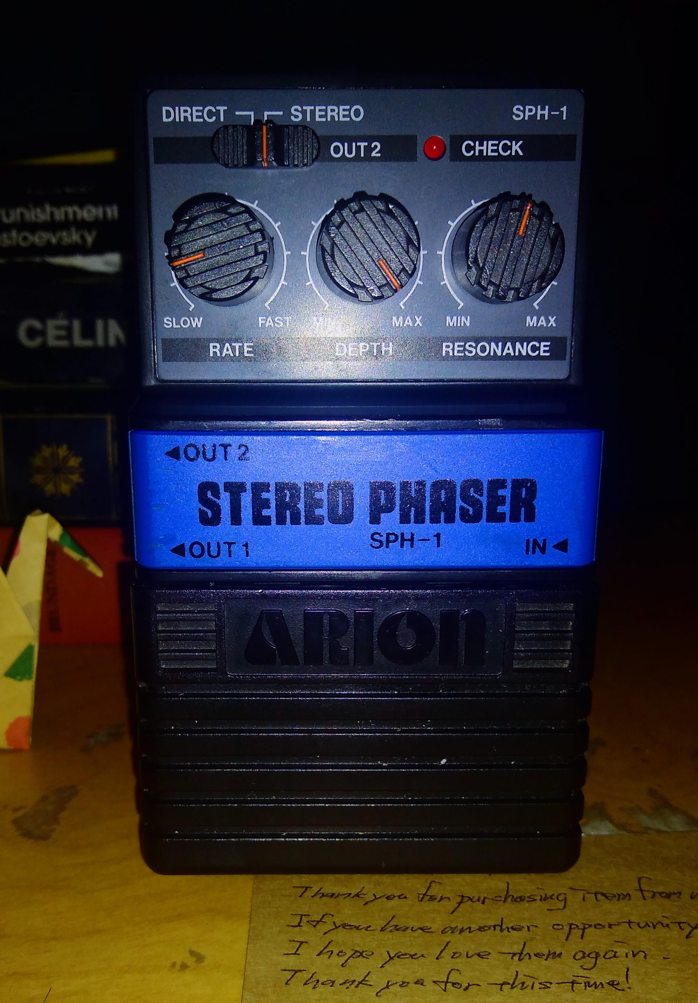 NPD] Arion SPH-1 : r/guitarpedals