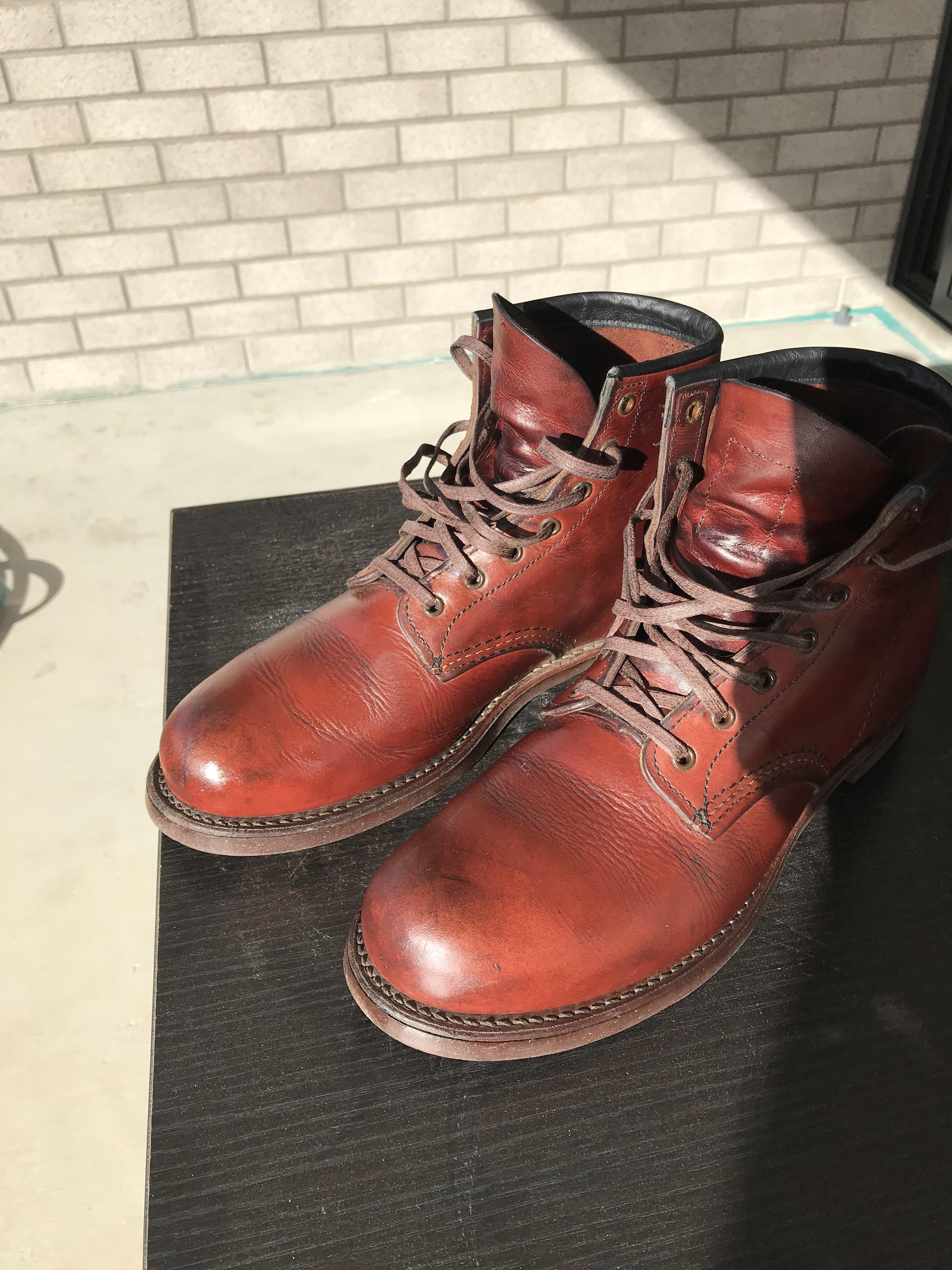 5 year old 2961 blacksmith. Freshly cleaned and minked : r