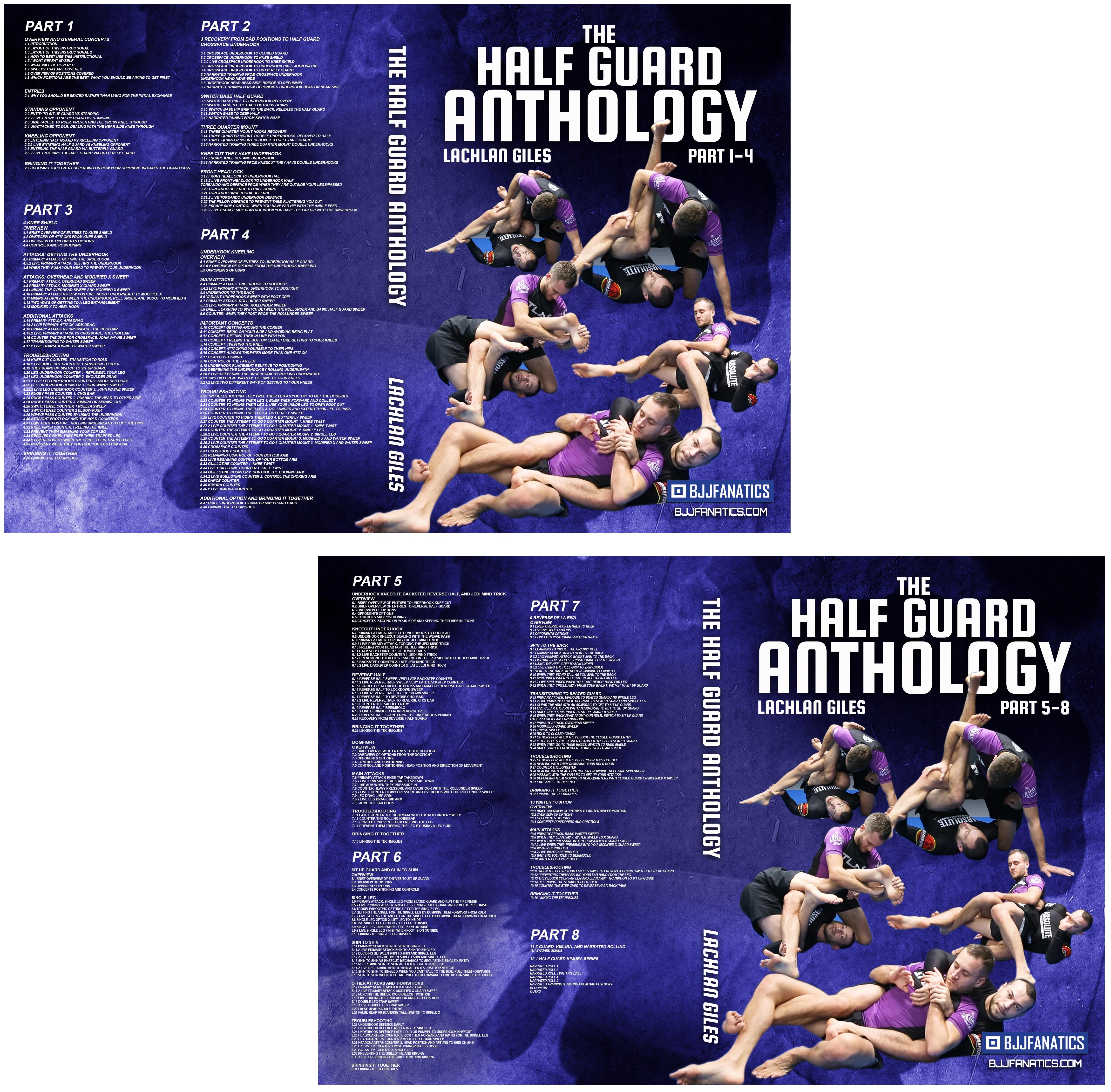 My new half guard DVD 