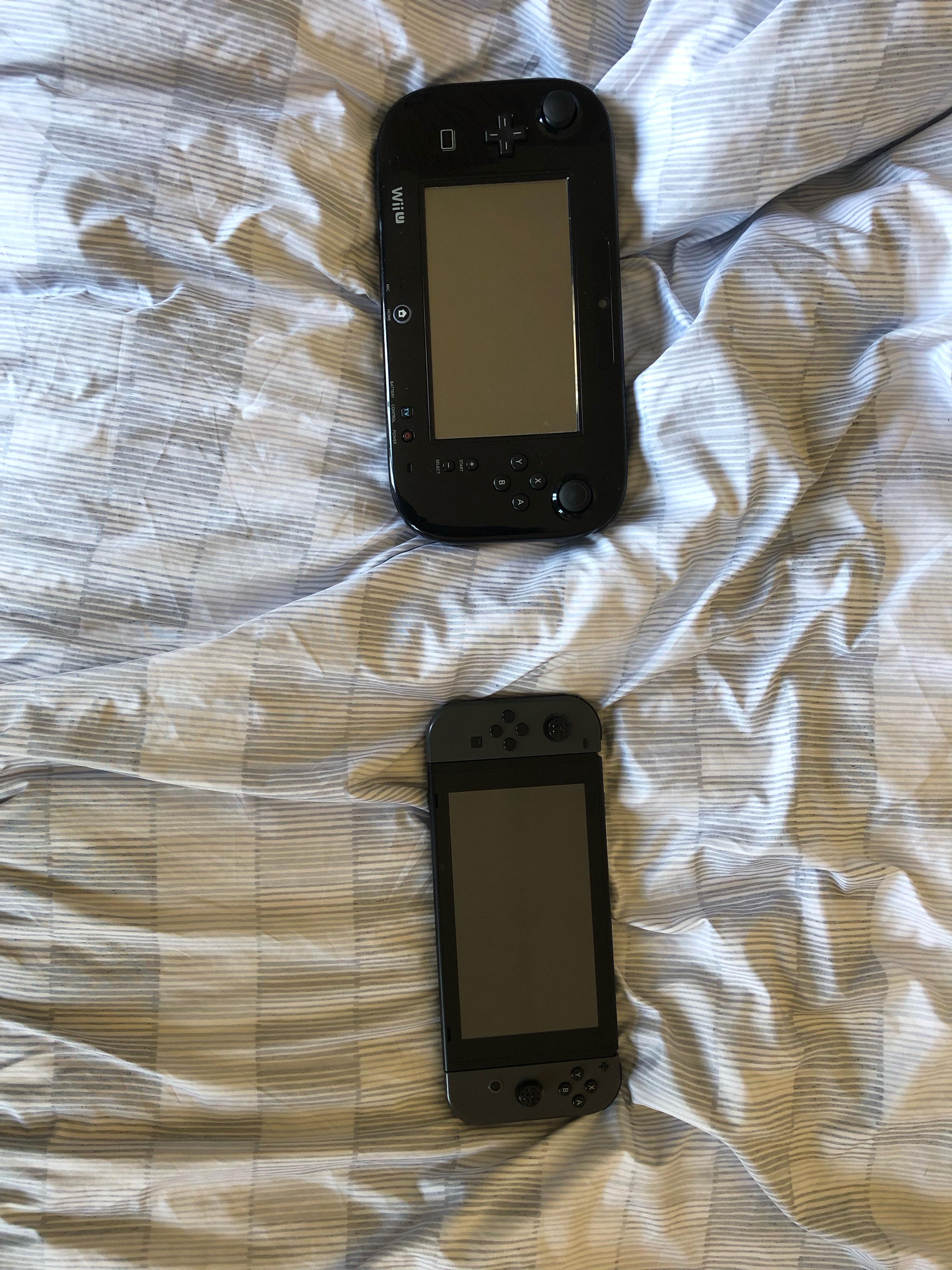Wiiu versus switch size difference : r/wiiu