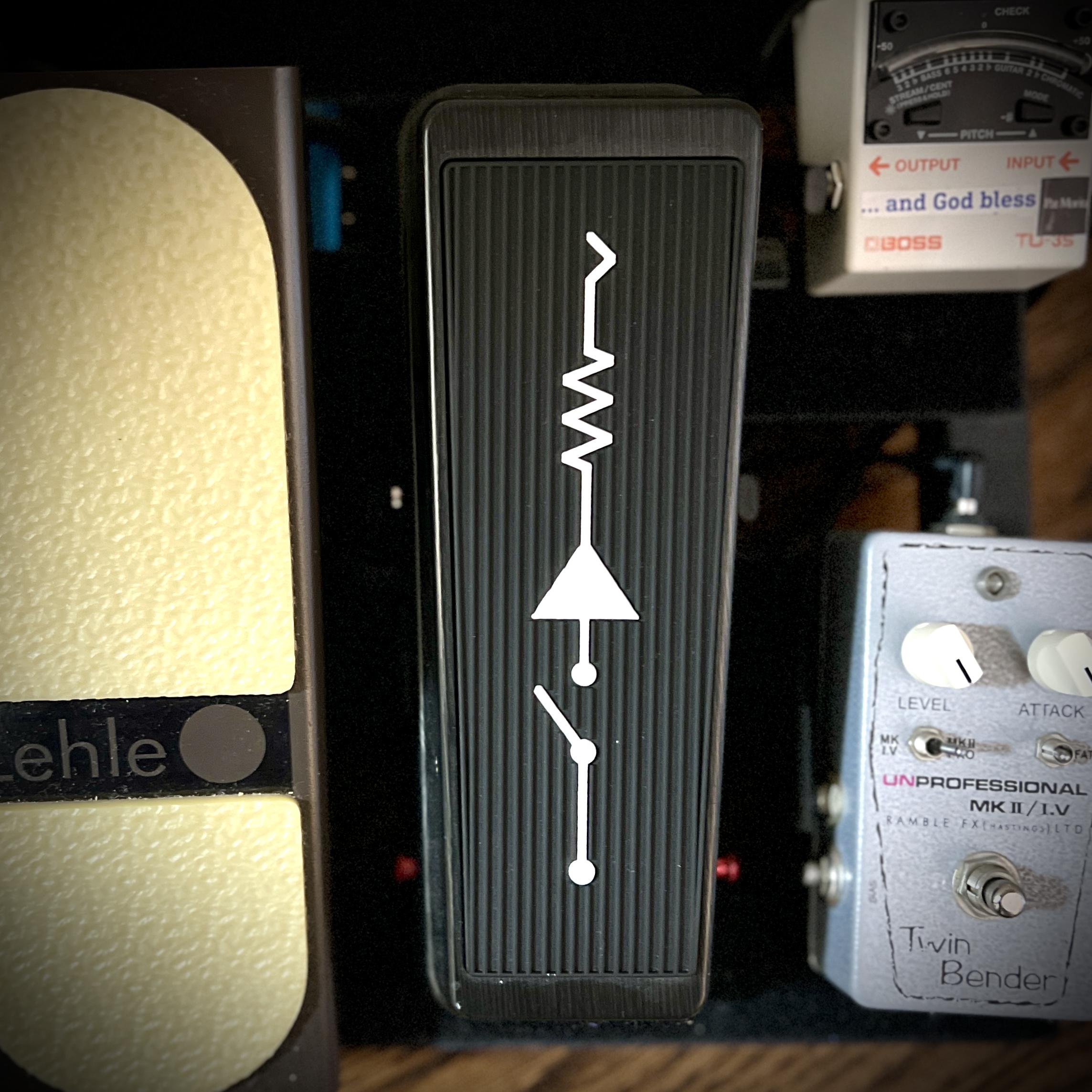 Leave your boring-ass EQ pedal behind: an ode to the parked wah
