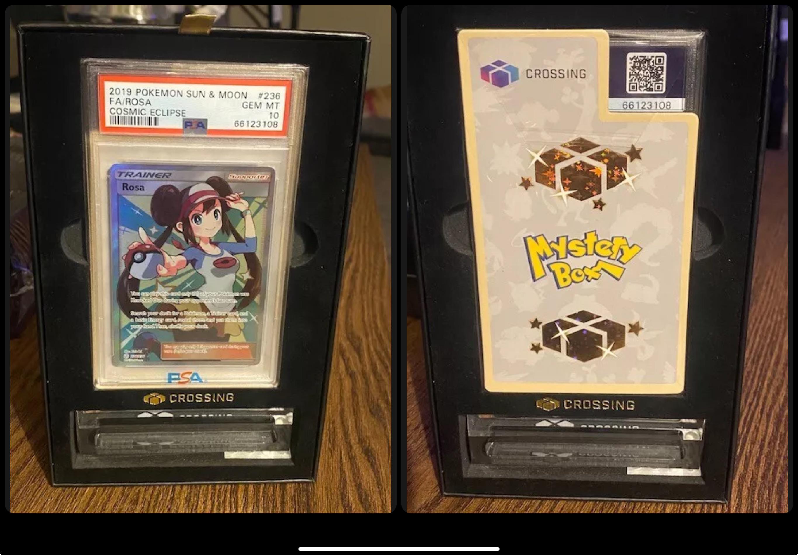 Rosa psa 10 won in eBay auction : r/IsMyPokemonCardFake