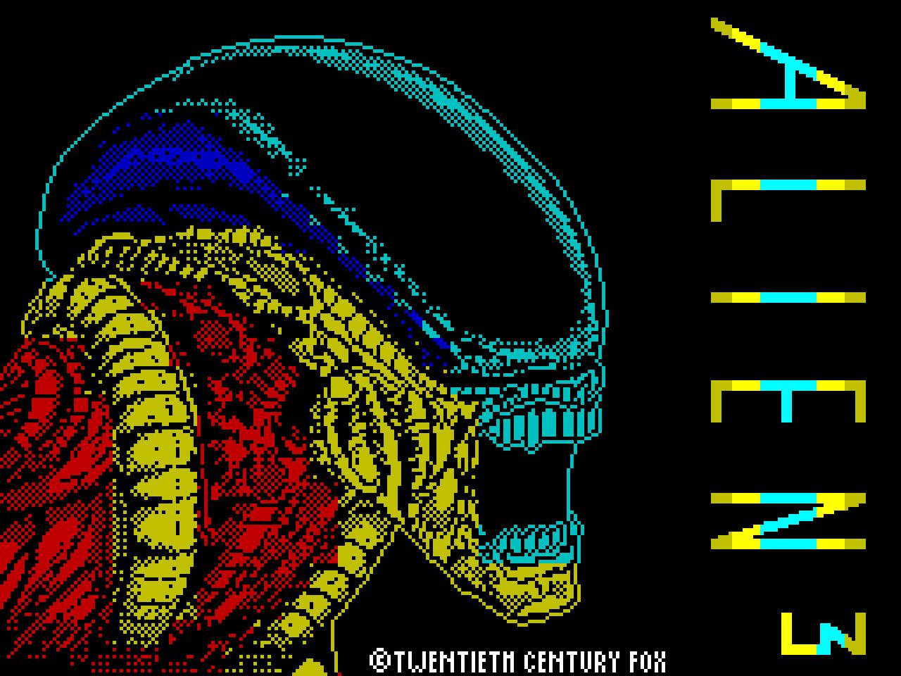 ZX Spectrum loading screen mock up, 256*192. : r/PixelArt