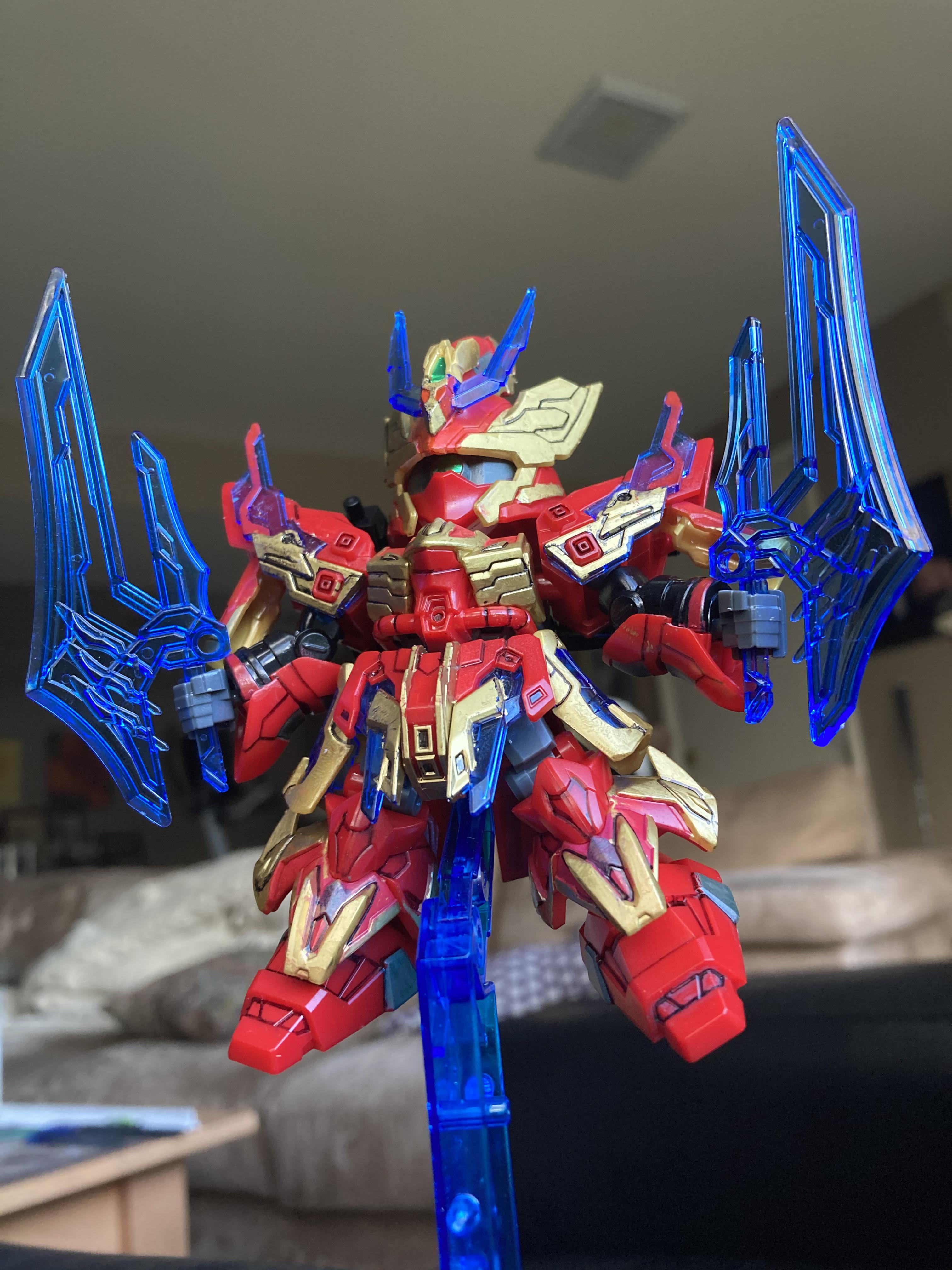 SD Zhang Liao Sazabi (Sangoku Soketsuden) : r/Gunpla