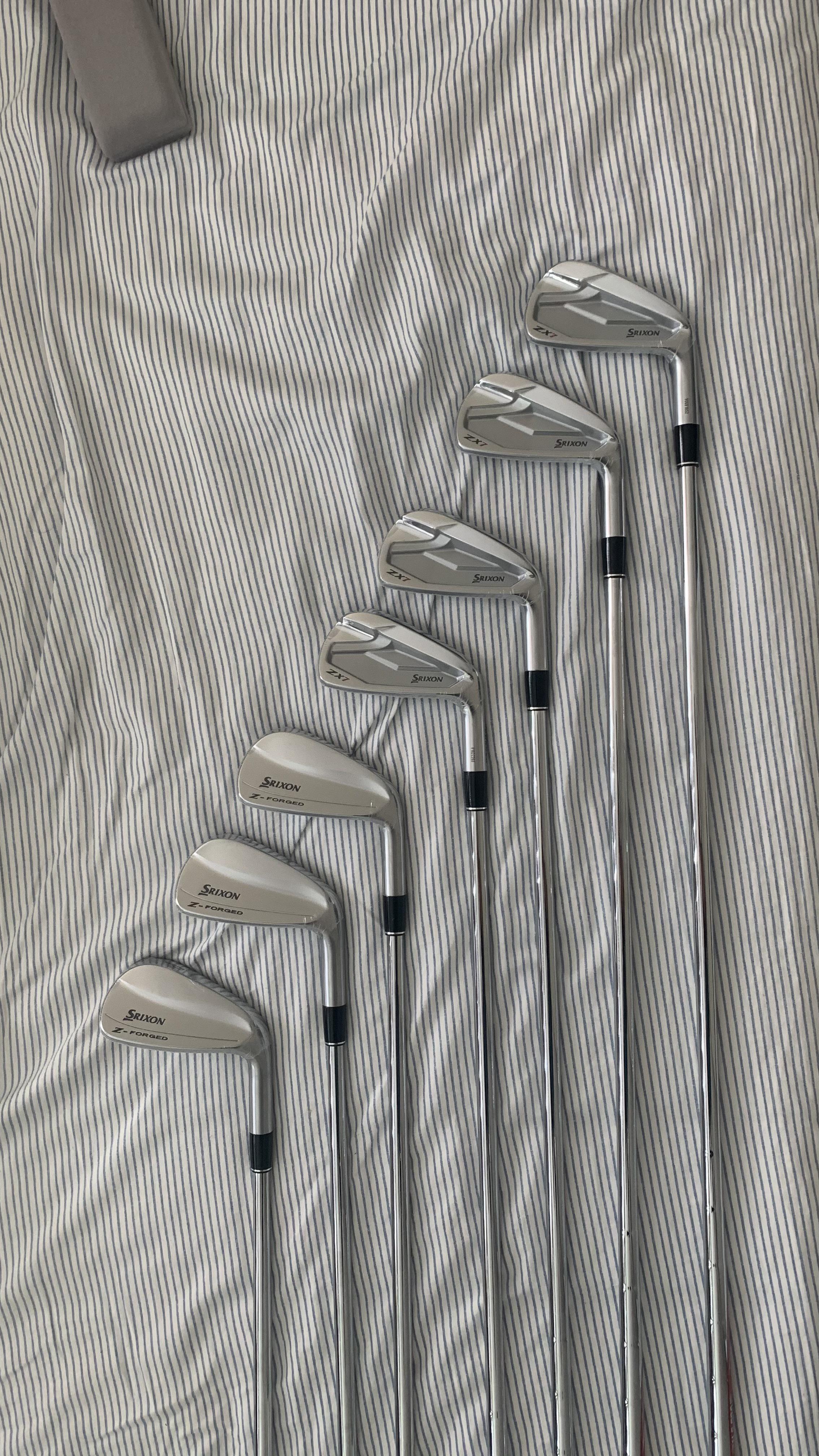 Well worth the wait! Finally received my Z Forged/ZX7 combo set