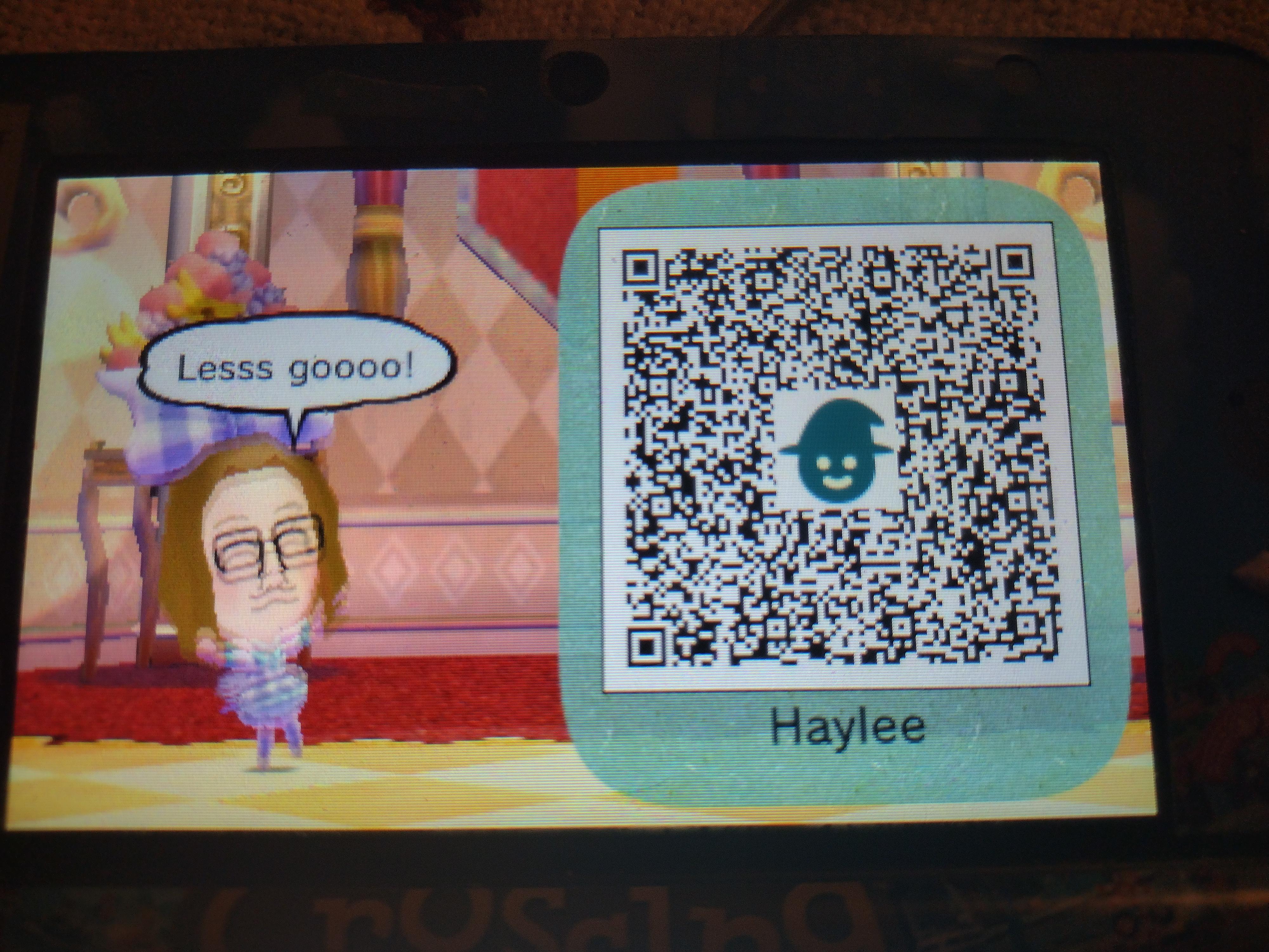 My Mii QR code! :3 : r/Miitopia