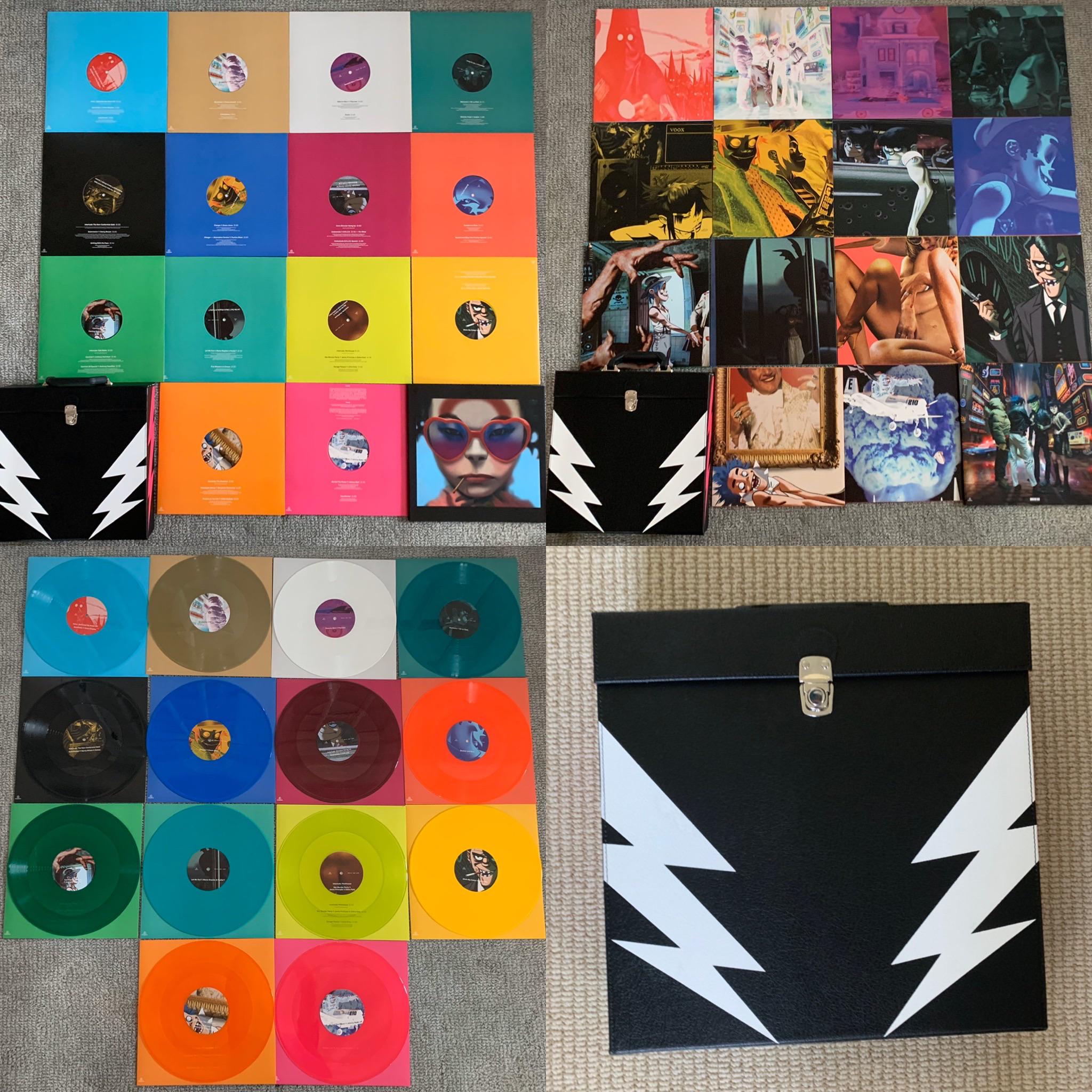 Got this Gorillaz Humanz super deluxe vinyl box set for my