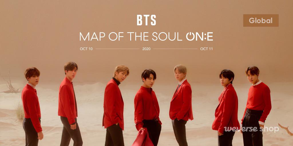 BTS - MAP OF THE SOUL ON:E (Teaser Poster 2) : r/kpop