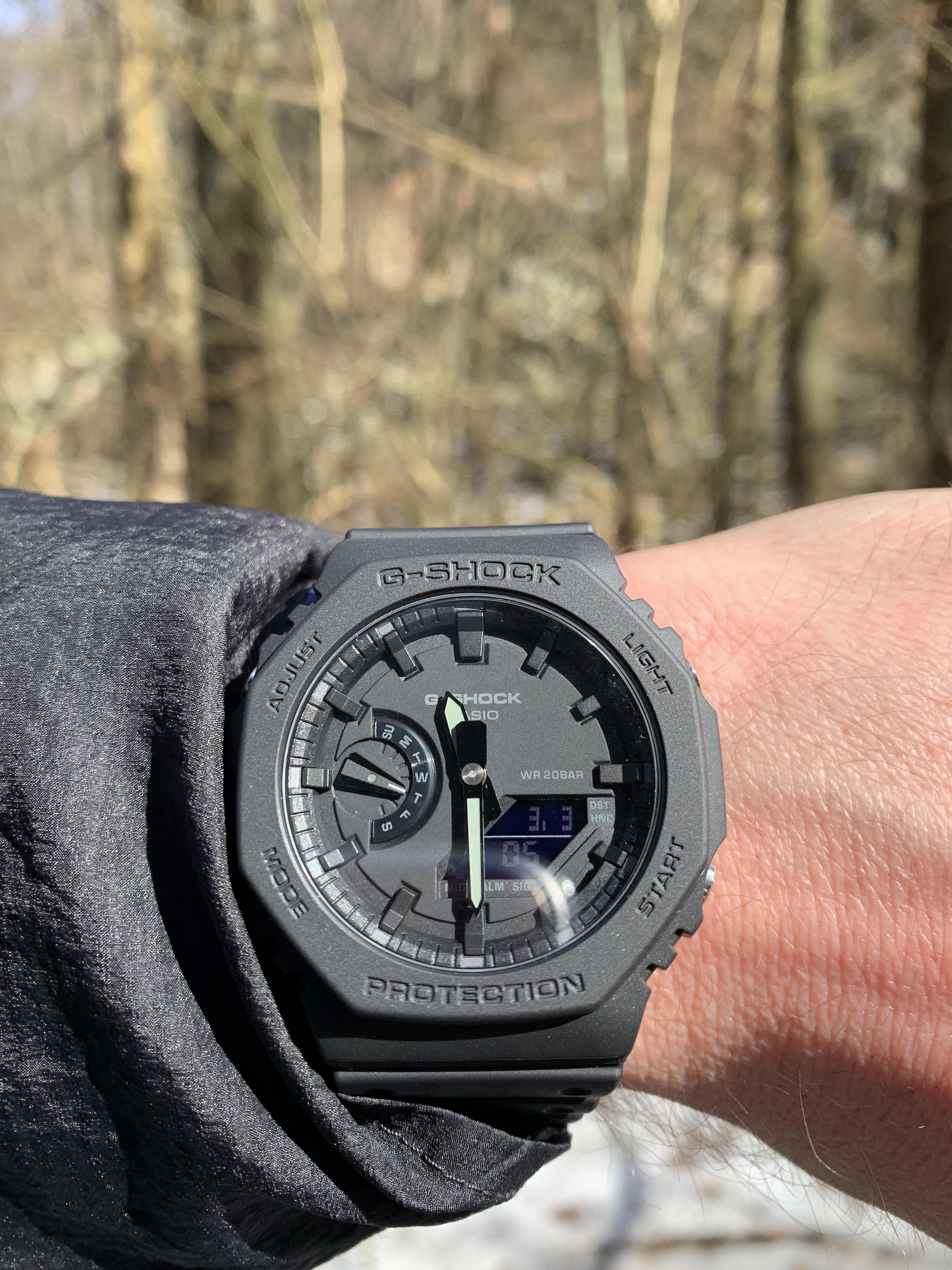 GA2100-1A1. Saw the new models with hints of color. Happy with