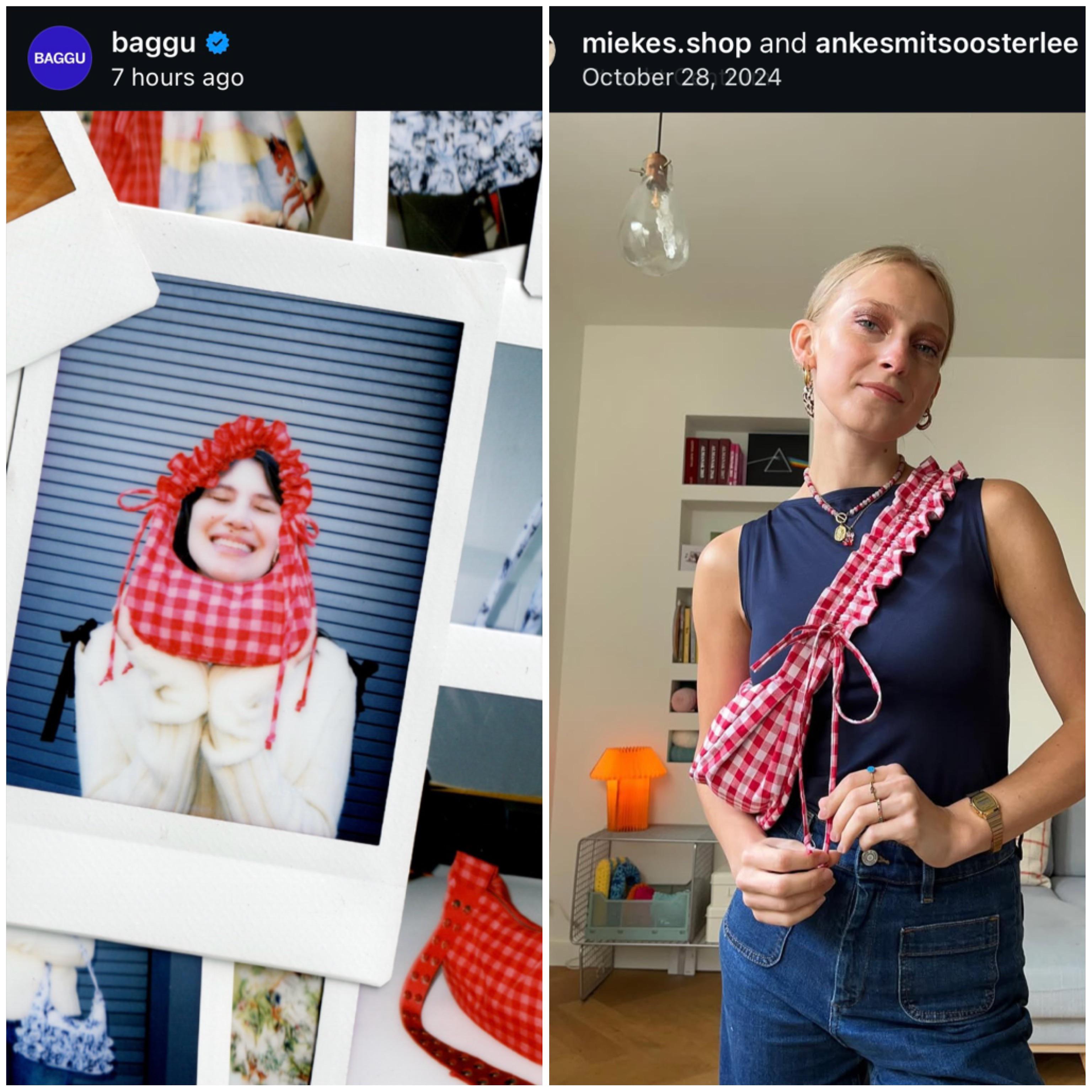 Did anyone else notice this on Baggu's latest IG post about the