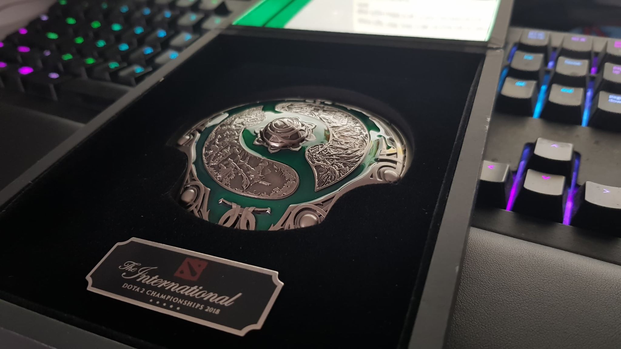 Obligatory aegis post. These things are beautiful! : r/DotA2