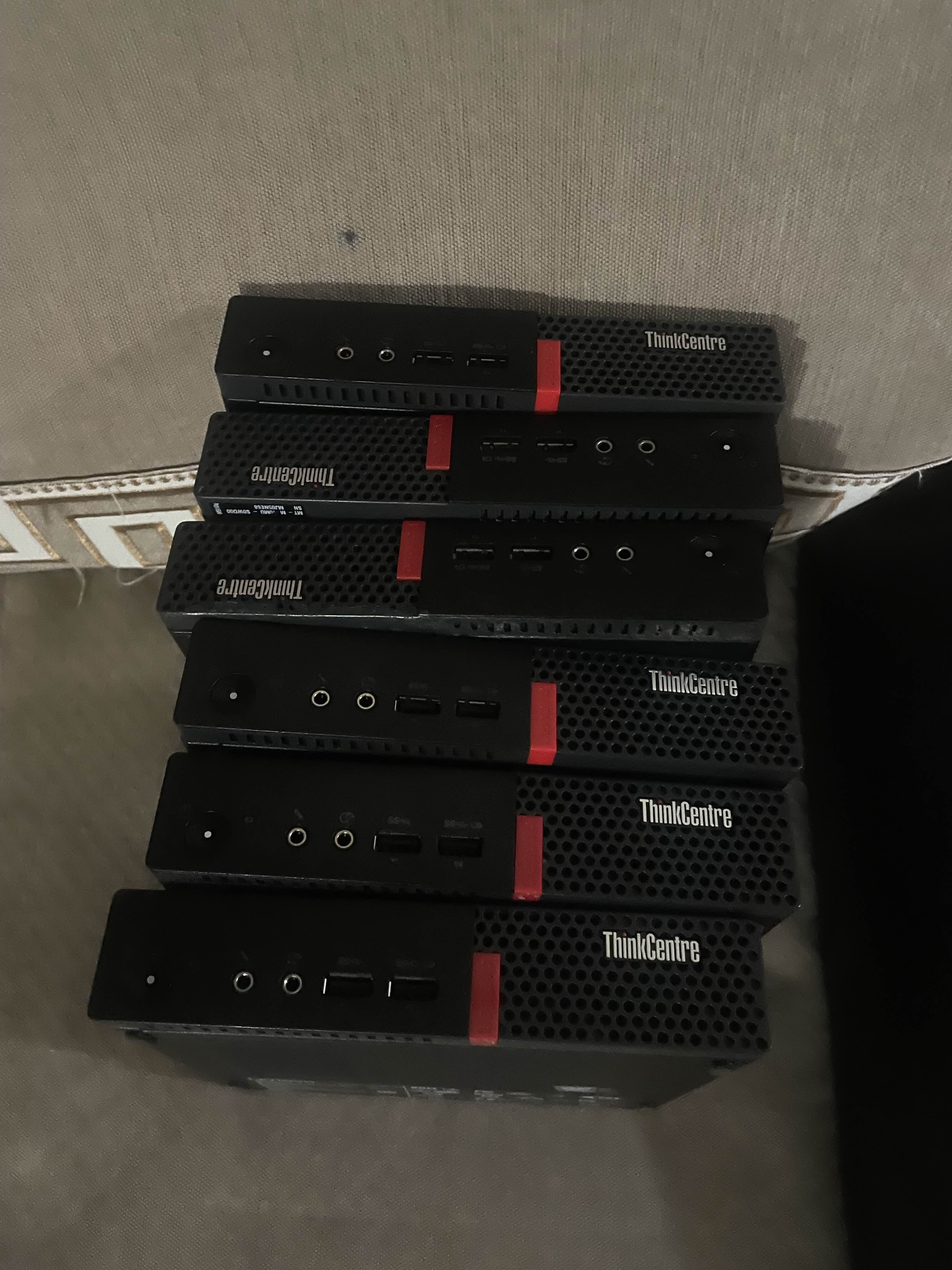 Picked up 6× Lenovo ThinkCentre M910q Tiny PCs for $100 total : r