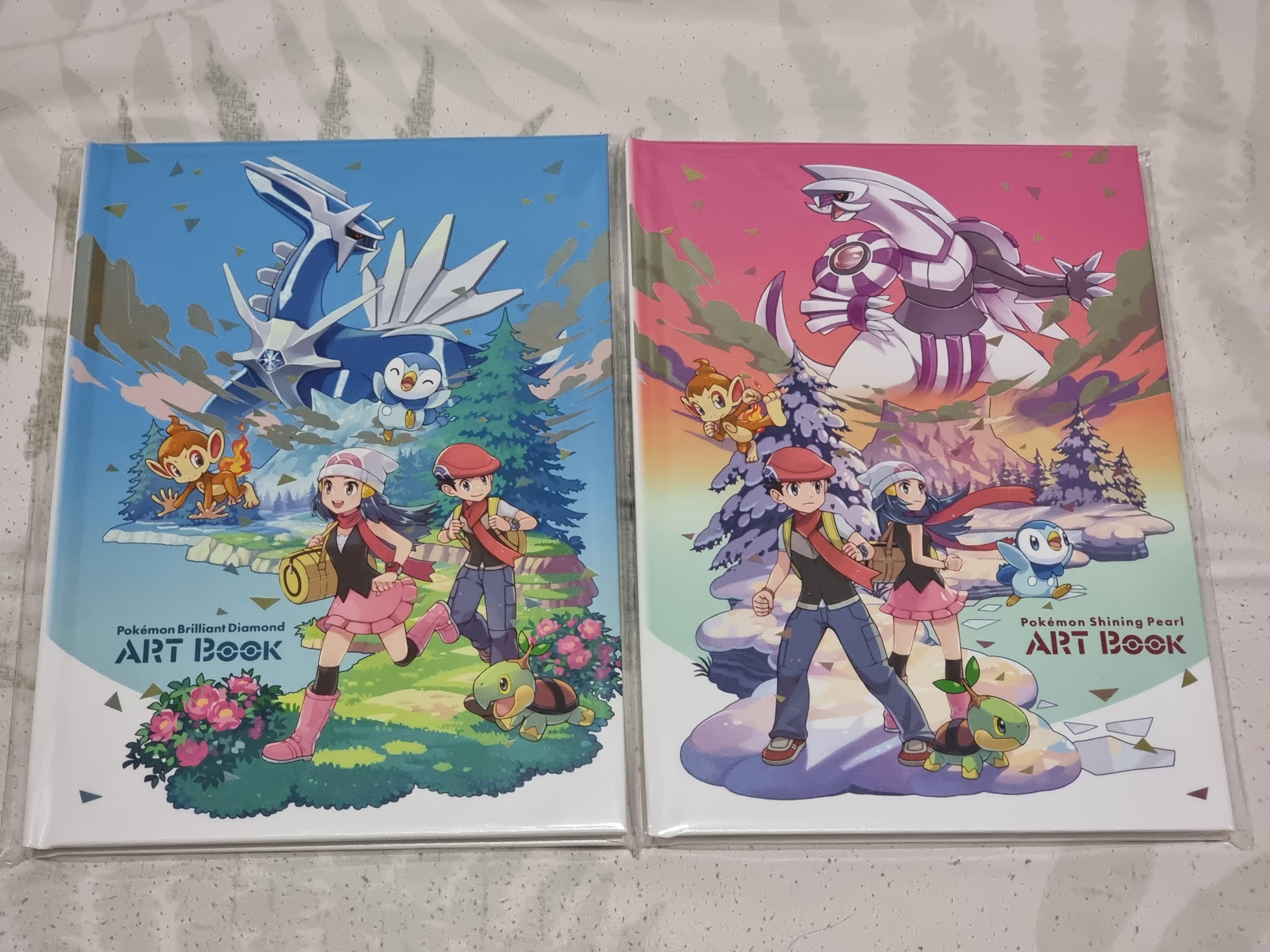 ポケモンセンター限定版のBDSPアートブック！ (日本とシンガポール限定