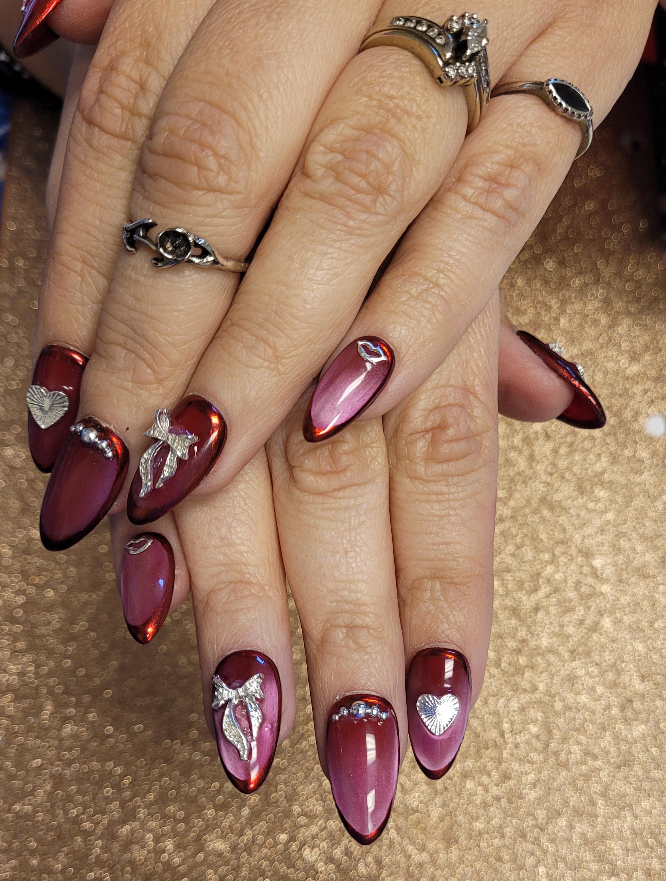 New Valentine Day set! : r/Nails