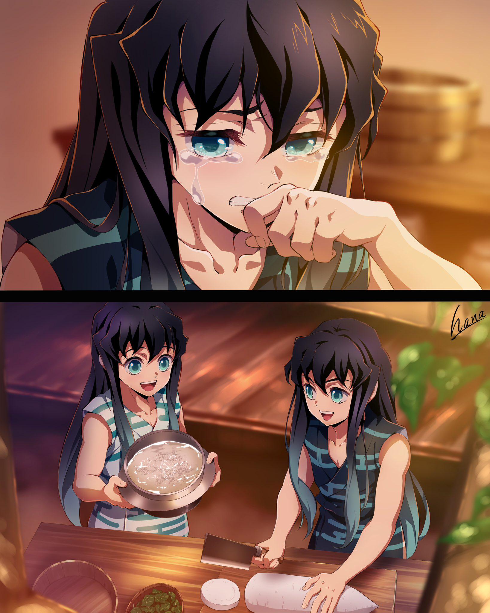 時透兄弟 (作画: @hana_ni_nare_) : r/KimetsuNoYaiba