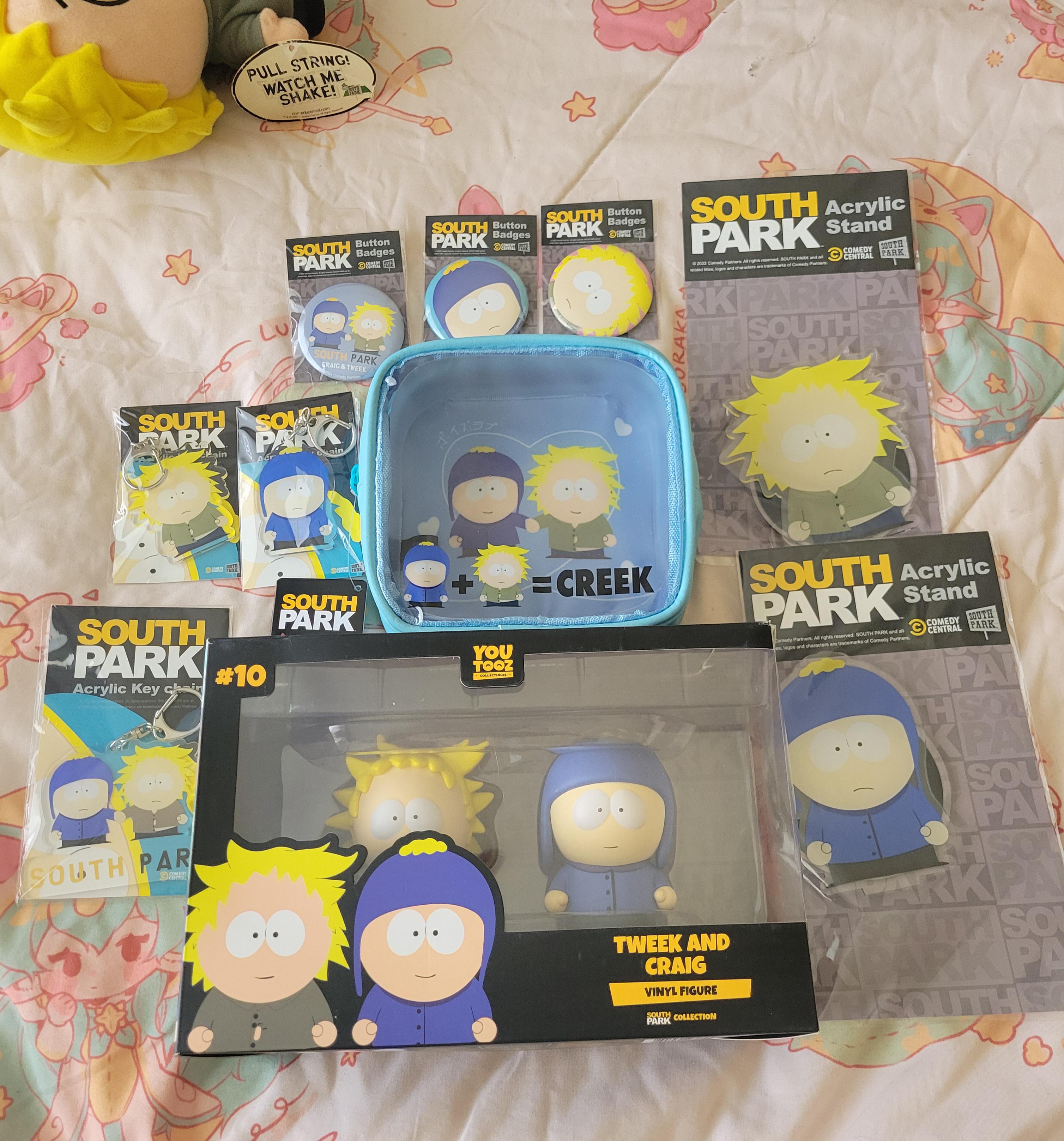 クレイグとトゥイークのグッズ、やっと届いた！ : r/southpark