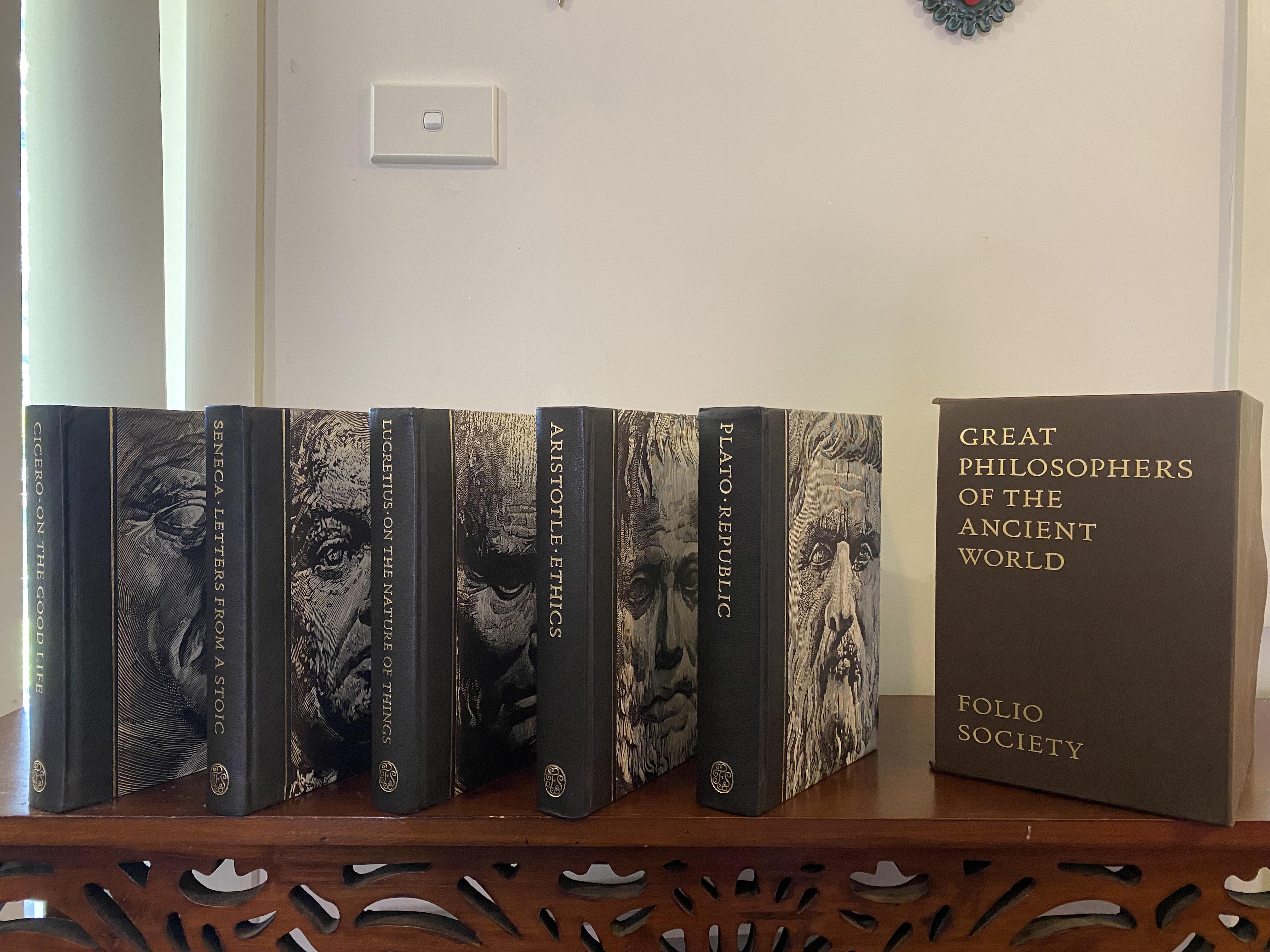 Thrift-store Haul: Great Philosophers of The Ancient World, The