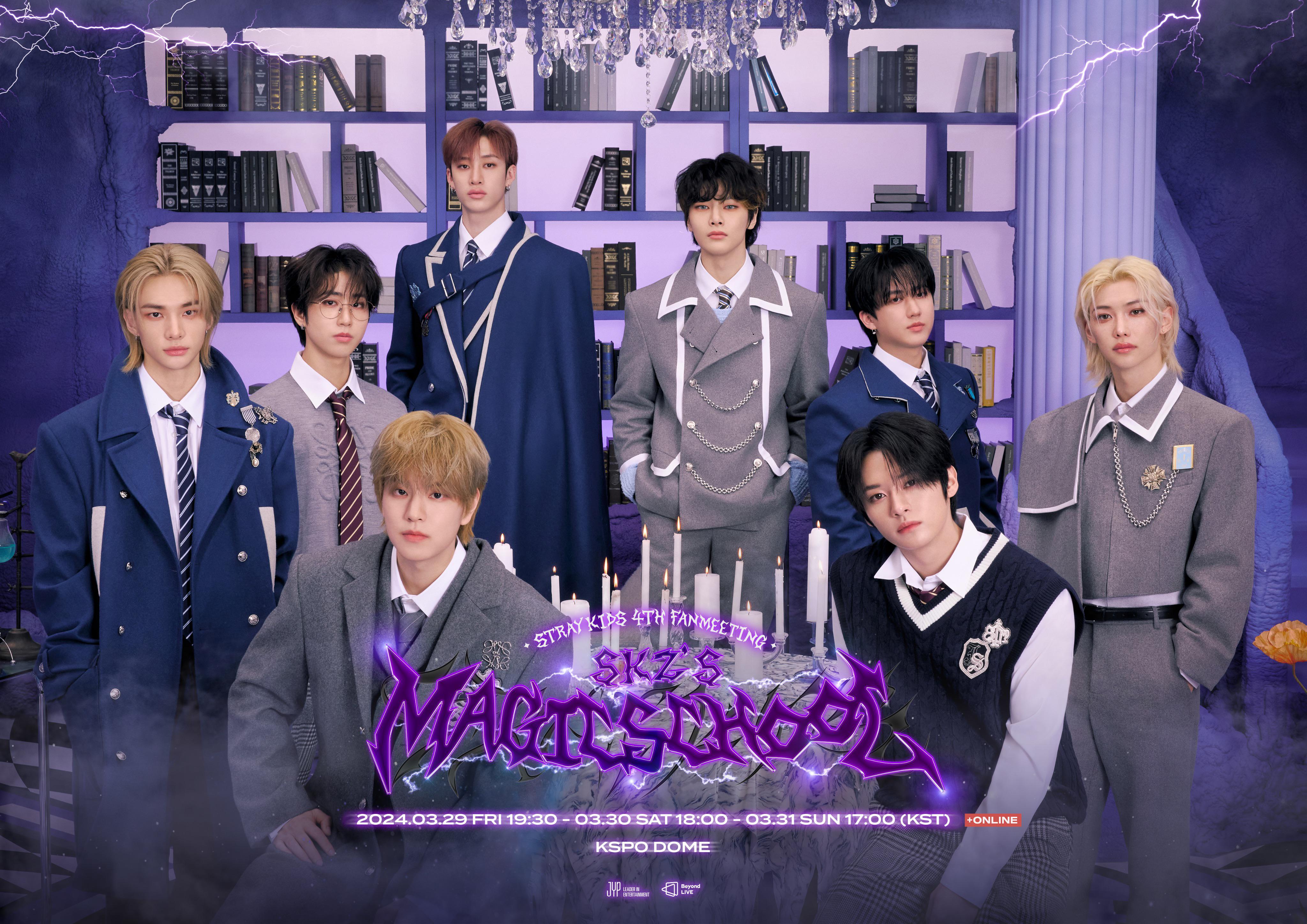 Stray Kids - 2024 4TH Fanmeeting 'SKZ's Magic School' (Poster