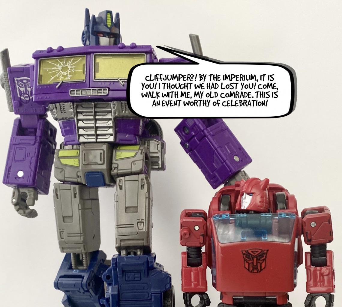 A mirror world (Transformers Timelines #3 - 