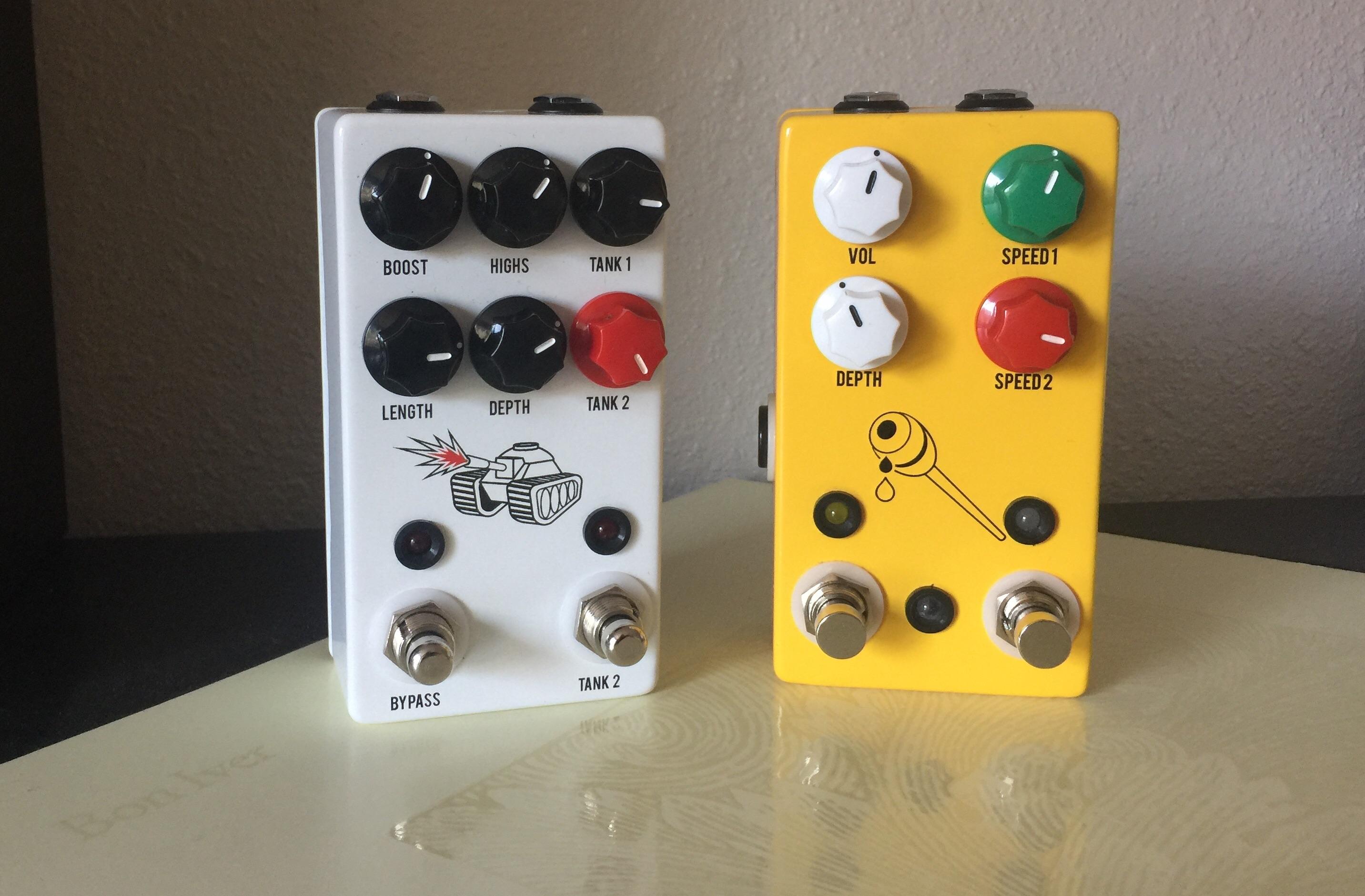 NPD: JHS Spring Tank Reverb and Honeycomb Deluxe Tremolo : r