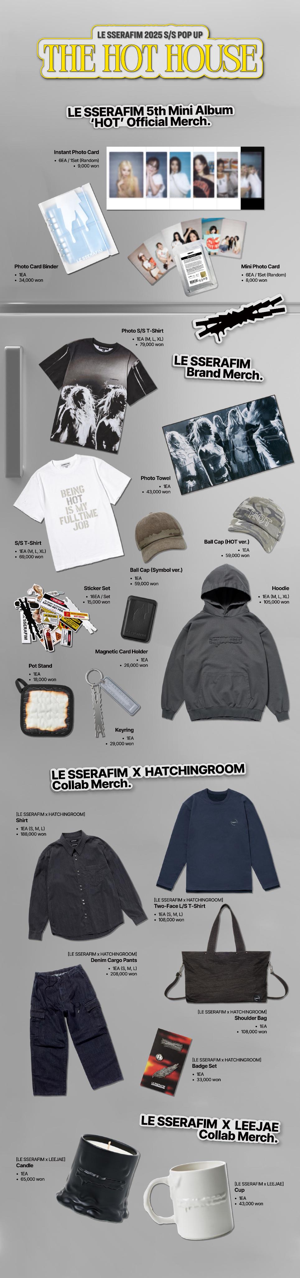 250310 LE SSERAFIM - 2025 S/S POP UP 