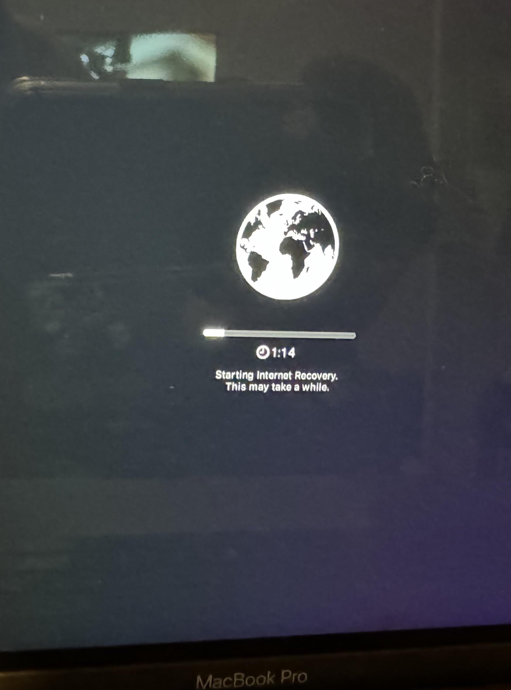 2018 MacBook Pro インターネットリカバリーの問題 : r/applehelp