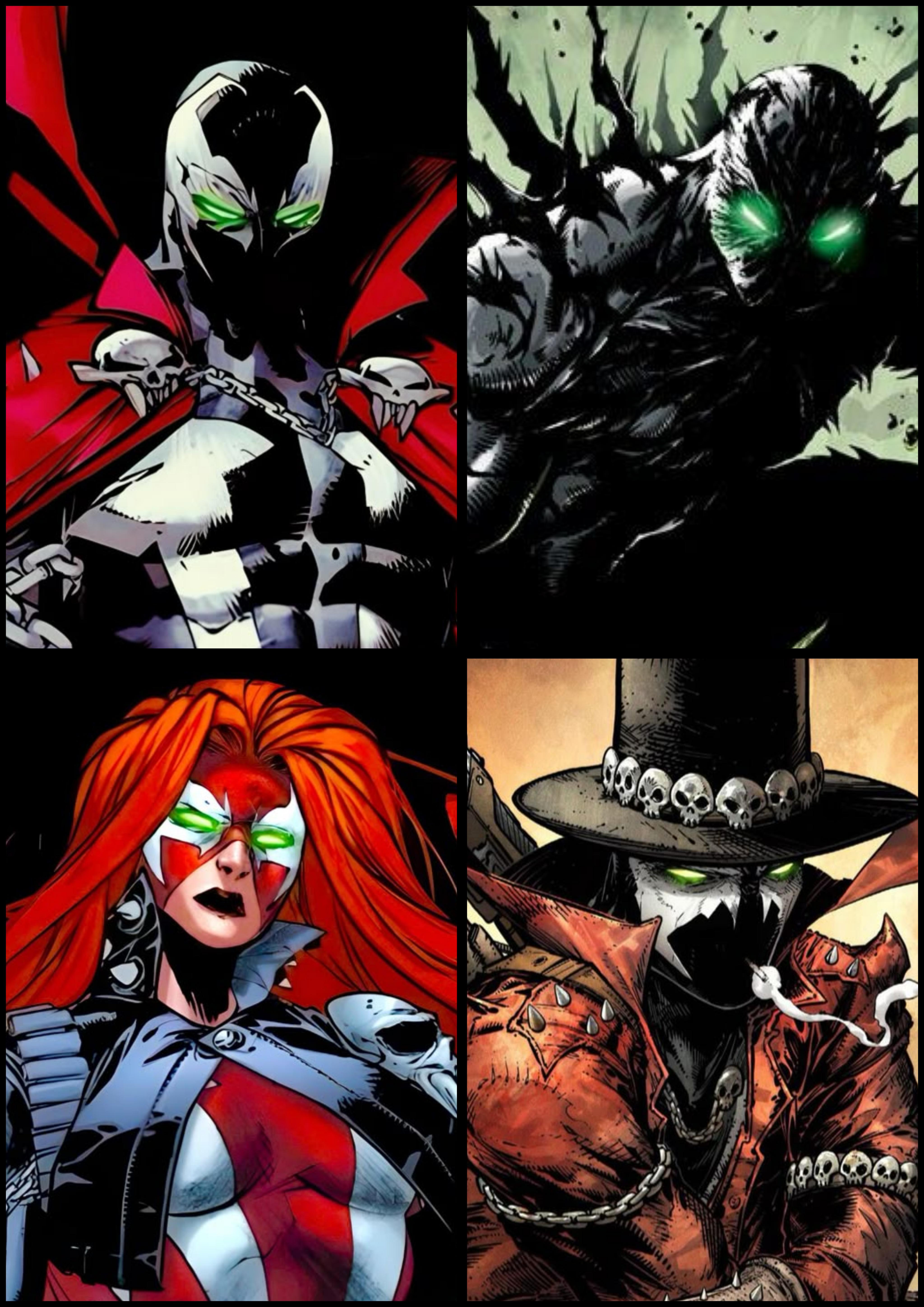 文章で言うと、最高のSpawnは誰？ Al Simmons、Jim Downing、Jessica