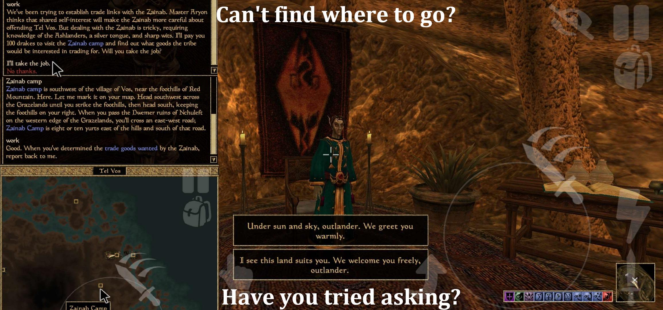 Morrowind is not that hard, try it : r/Morrowind
