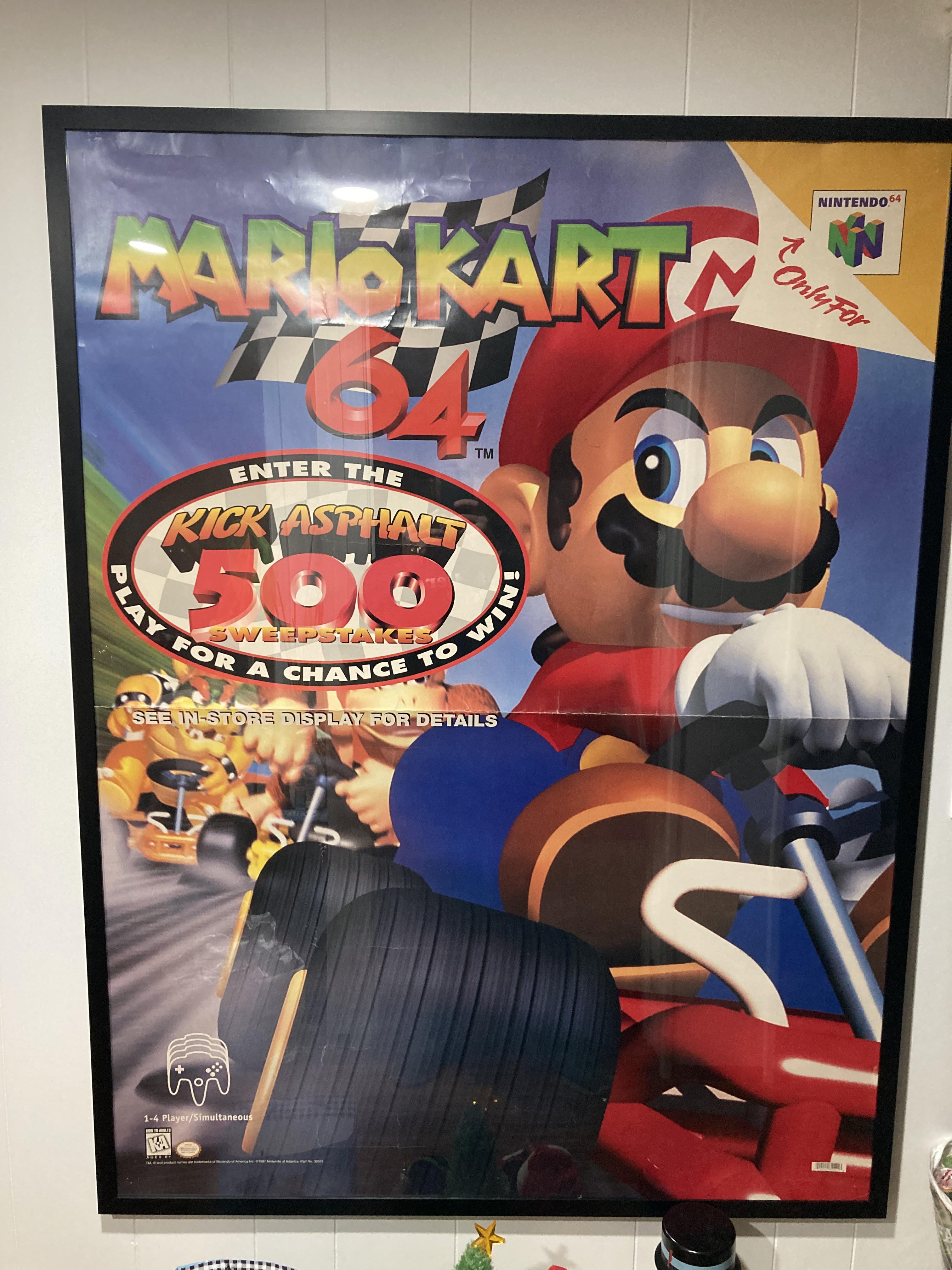 マリオカート64ポスター : r/gamecollecting