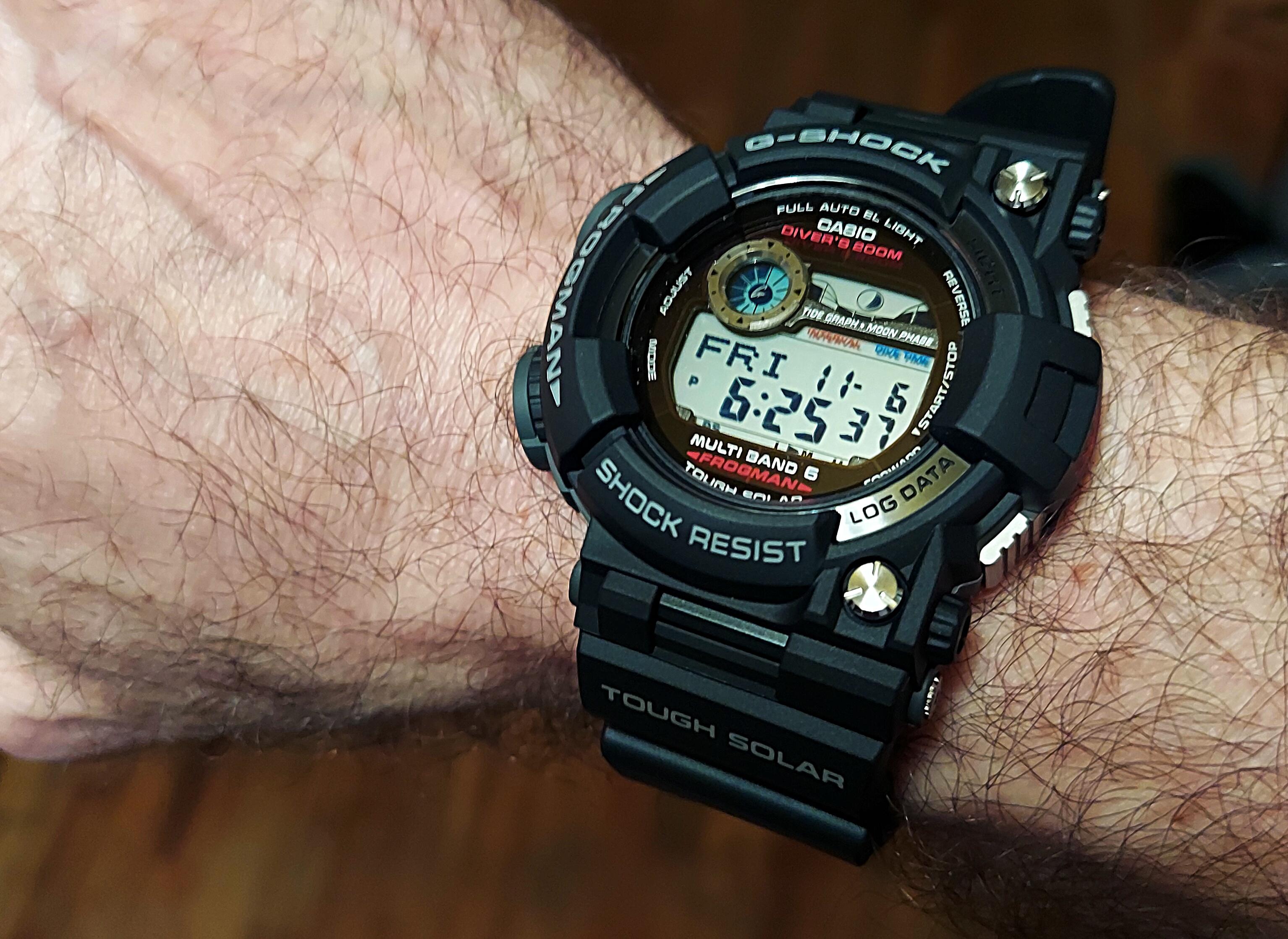 昨夜、GWF-1000 フロッグマンが届いたよ