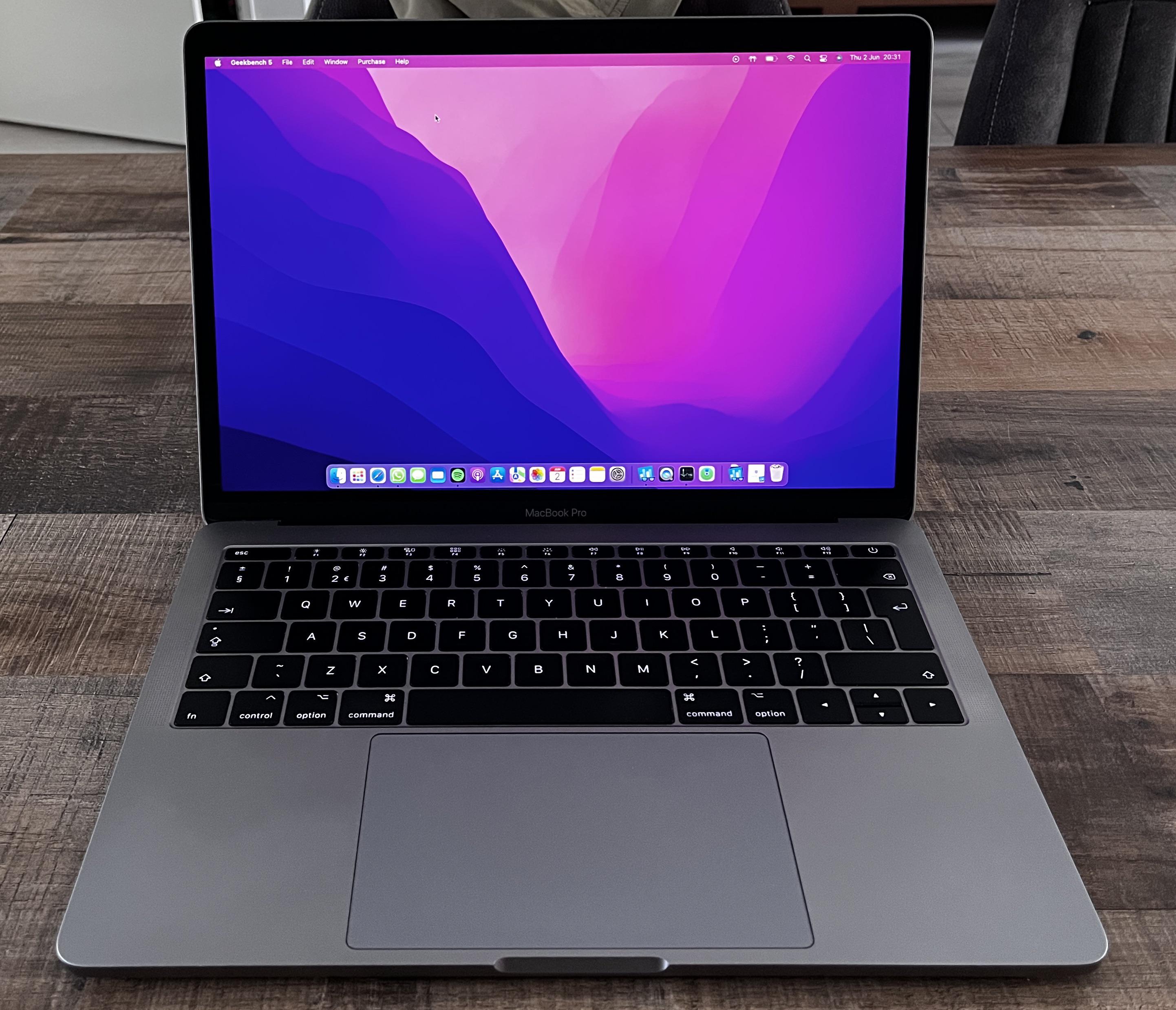 First MBP (Space Gray 13” 2017 No Touch Bar). Picked it for 300