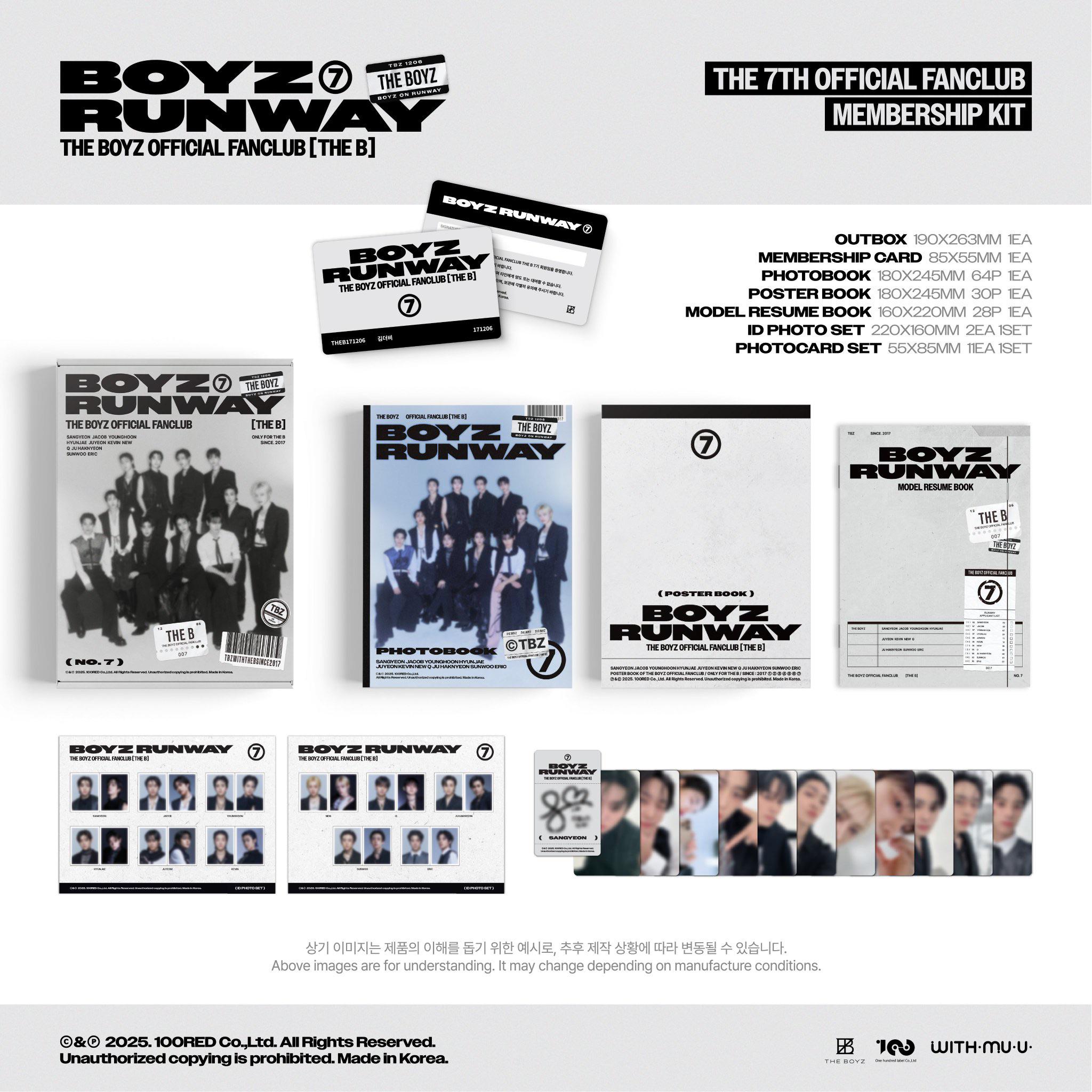 250122 THE BOYZ Official Fan Club 'THE B' 7th KIT Guide : r/the_boyz
