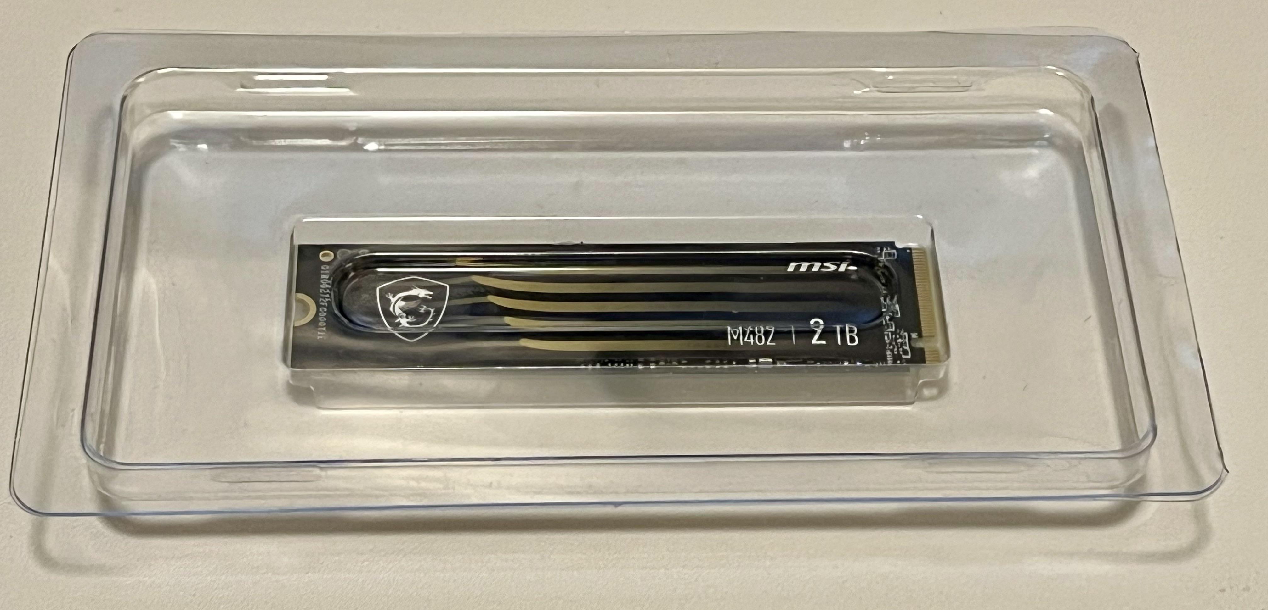 SSD] MSI Gaming SPATIUM M482 PCIe 4.0 NVMe M.2 2TB Internal SSD