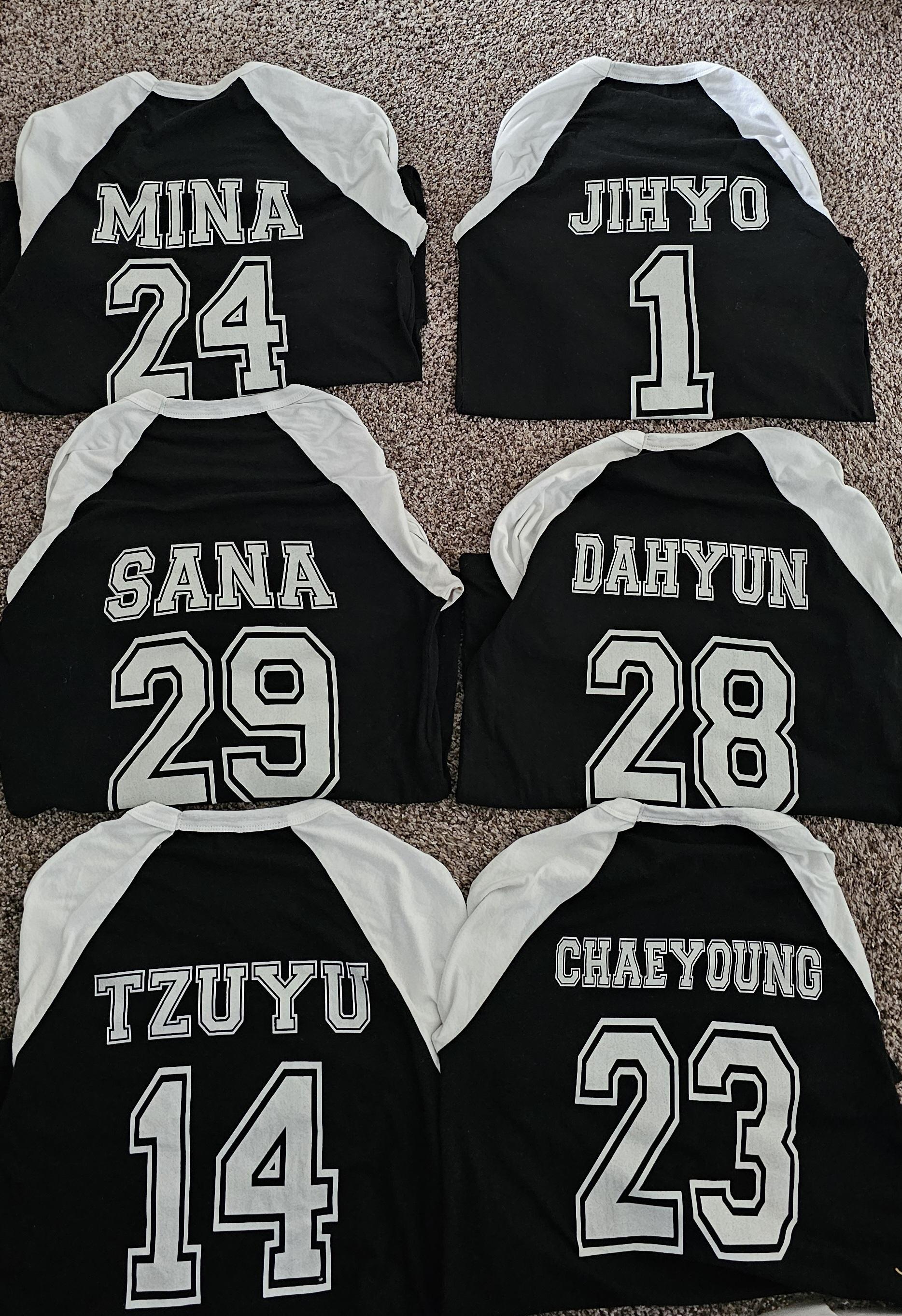 Twice Baseball Tees : r/twice