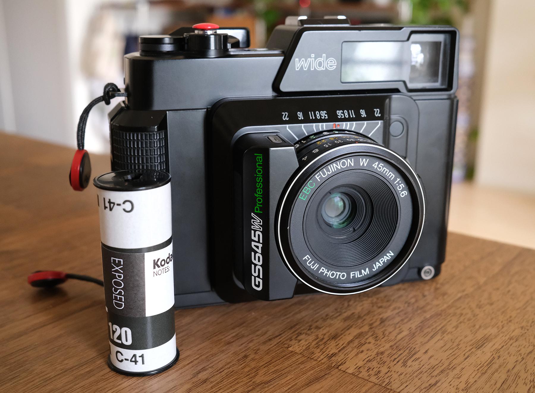 Yo gimme your best backpacking camera! Here's my Fuji GS645W, one