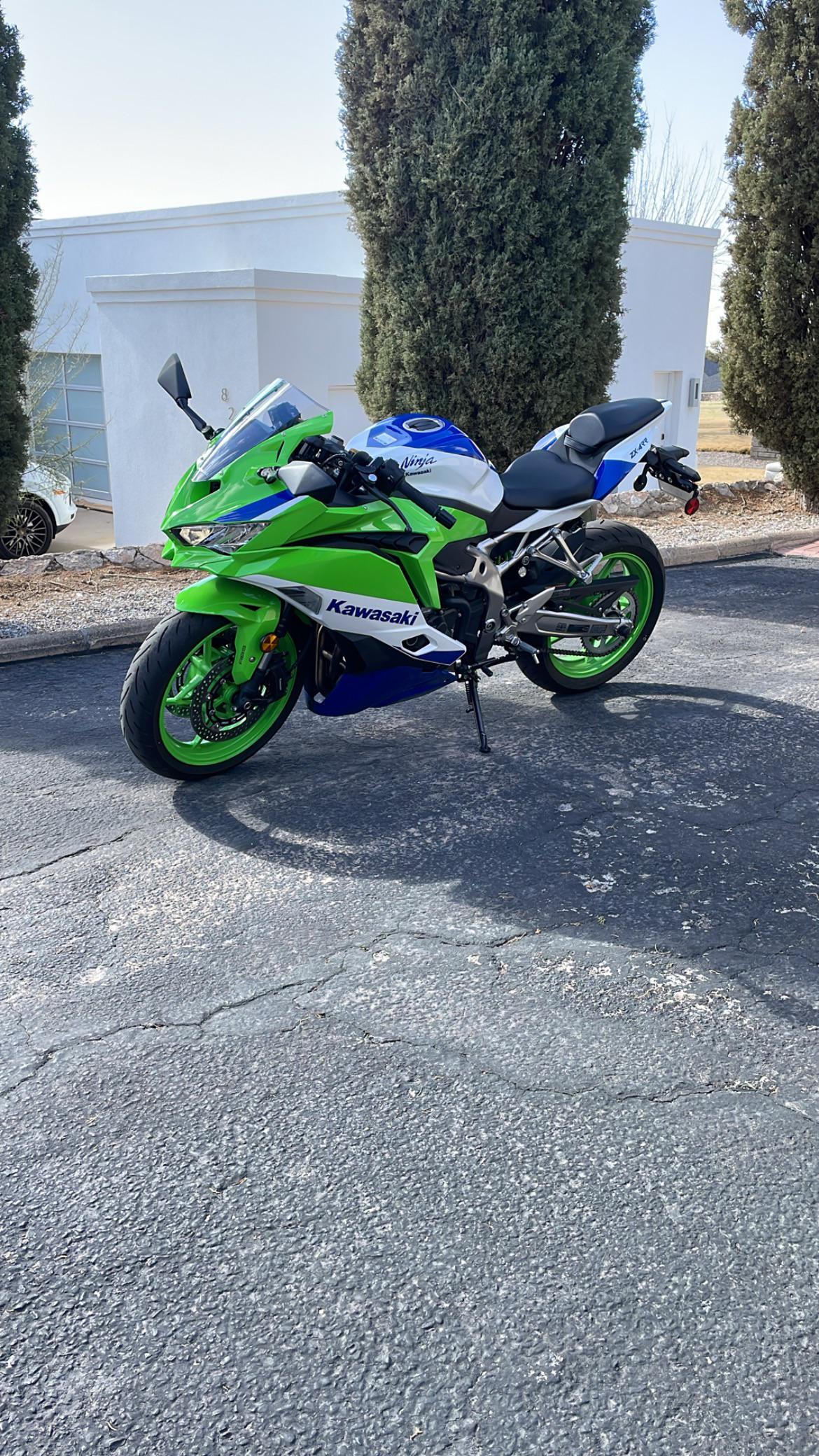 やっと慣らし運転が終わった！ : r/zx4r