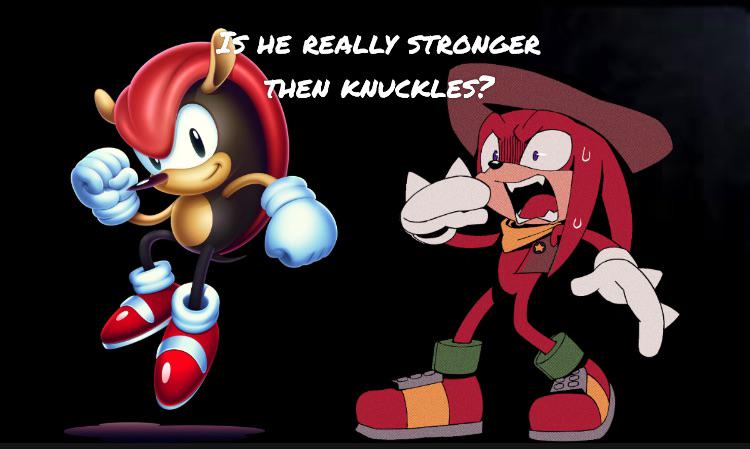 マイティって、ナックルズより本当に強いのかな😐 : r/SonicTheHedgehog
