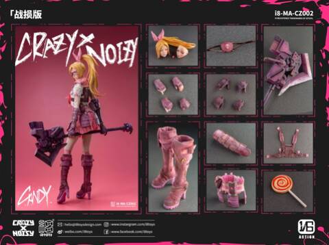 NEW PRODUCT: i8Toys: i8-MA-CZ001/2 1/6 Scale Mentality Agency “Candy”