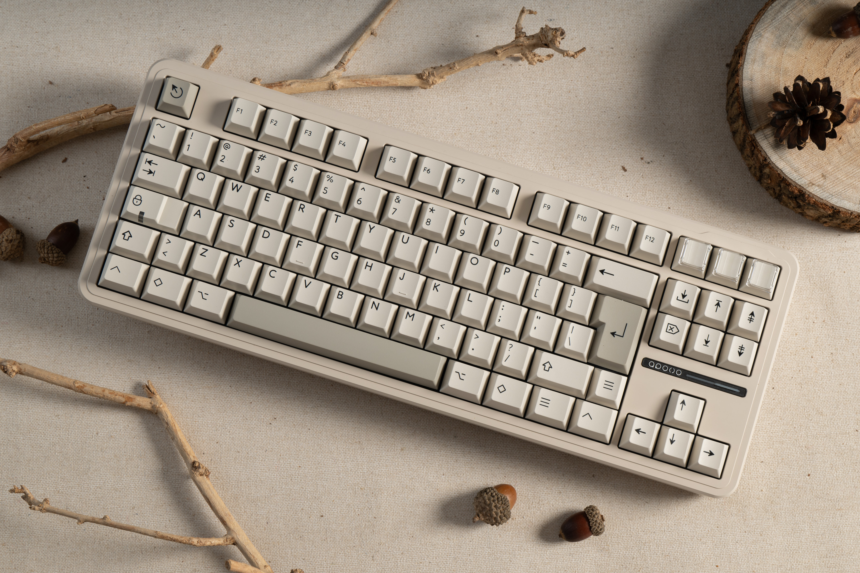 PBTfans Pastel gray – KBDfans® Mechanical Keyboards Store