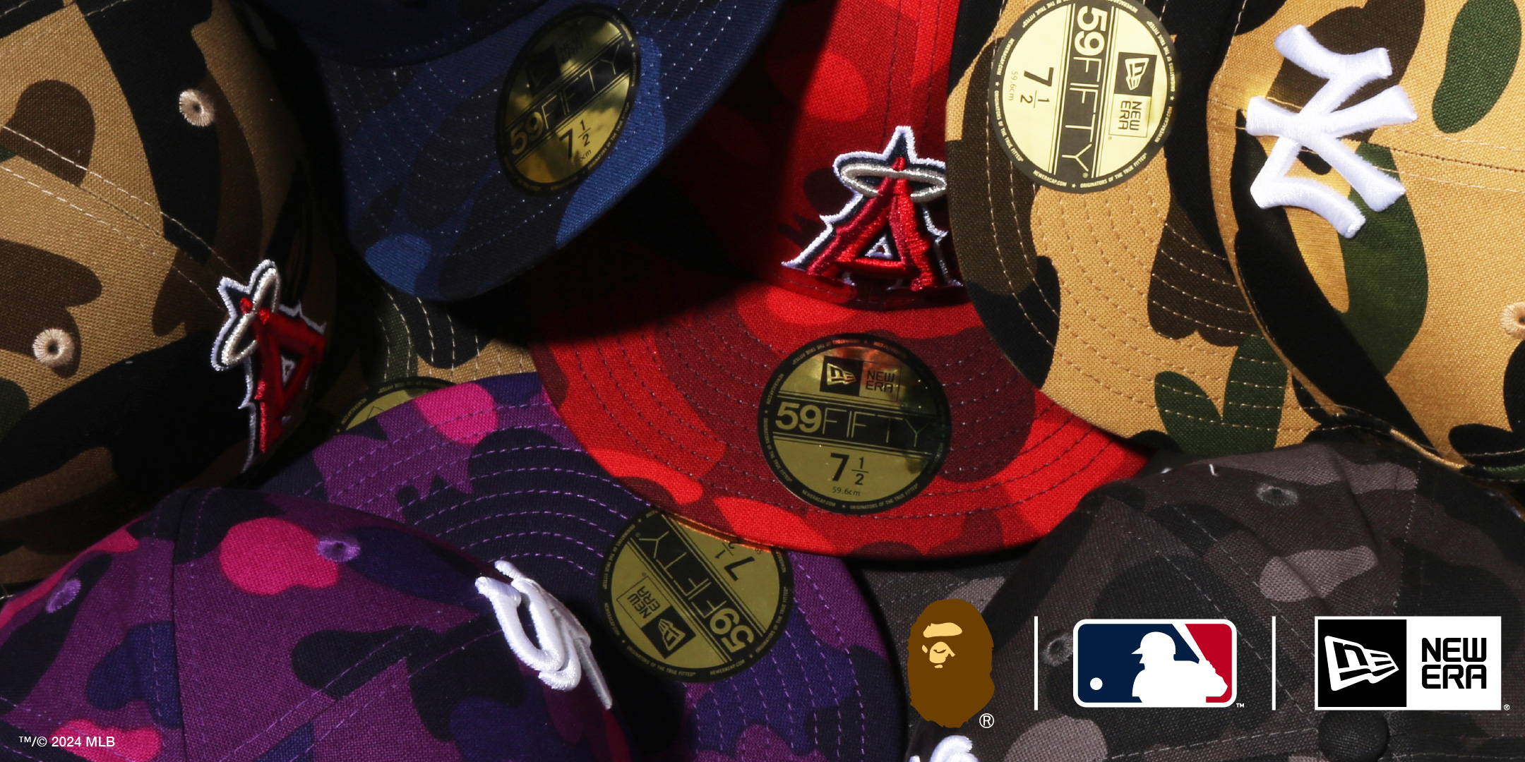 A BATHING APE® × MLB × NEW ERA® | bape.com