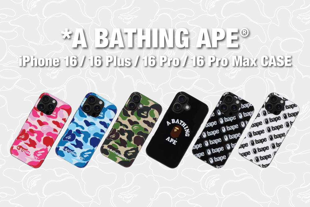 BAPE® iPhone 16 & iPhone 15 CASE NEW COLLECTION | bape.com
