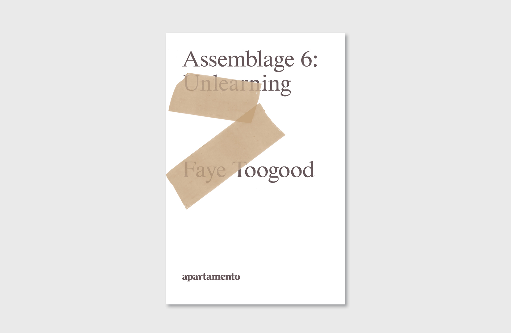 Assemblage 6: Unlearning Book