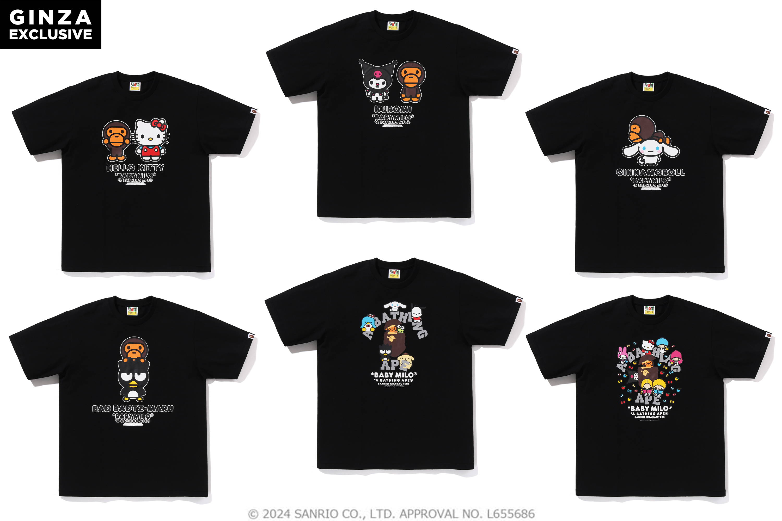 BABY MILO® × SANRIO CHARACTERS | bape.com