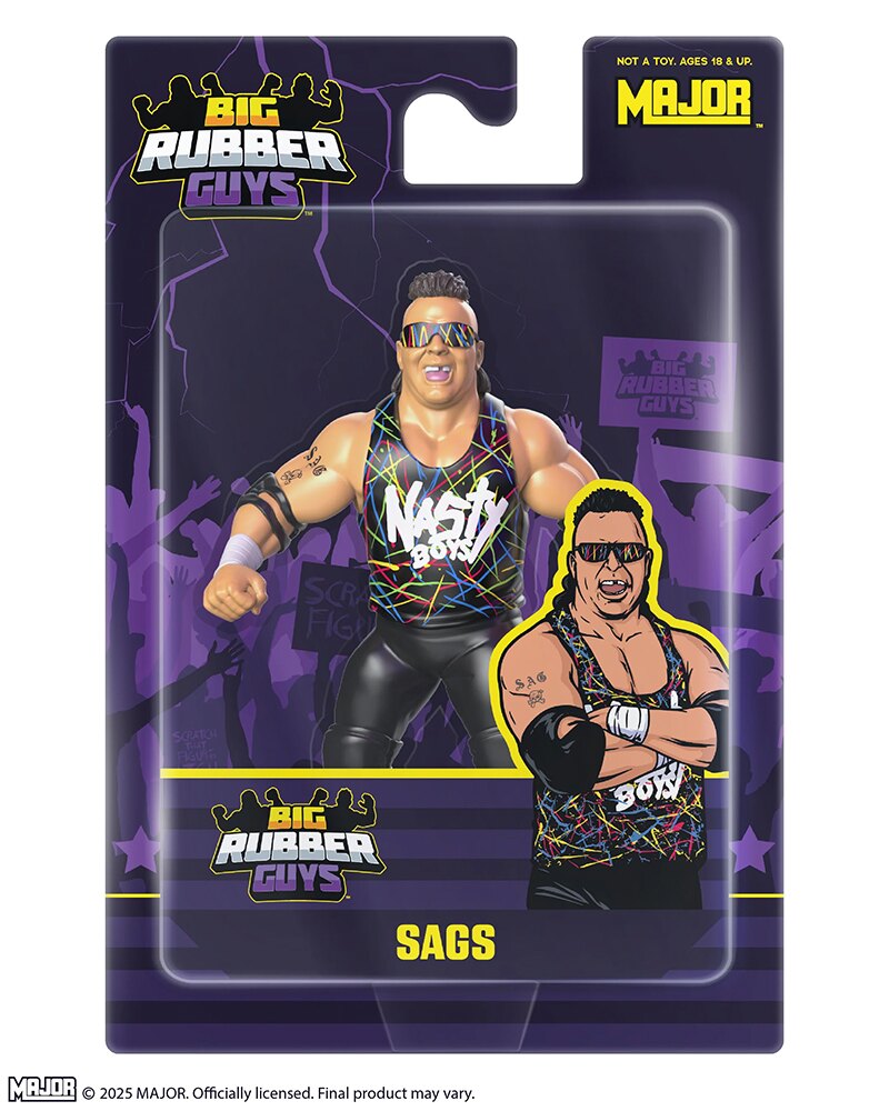 Pre-order Alert: Major Bendies Big Rubber Guys Series 15