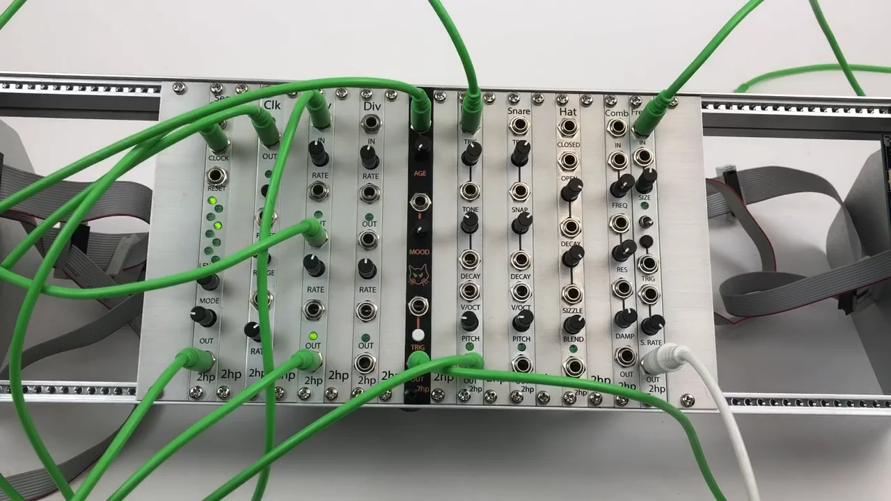 2hpが猫の声を合成できるEurorackモジュラーシンセ「Cat」を発表