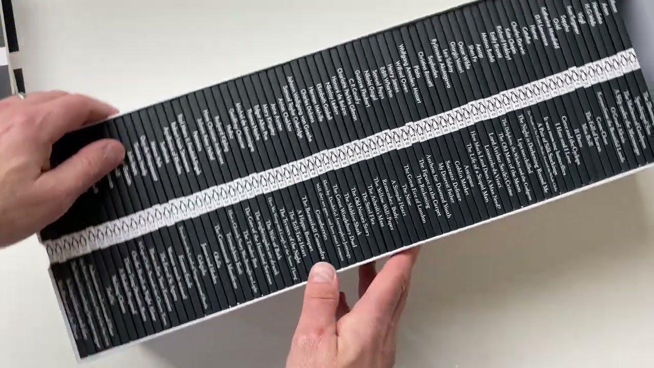 A box set of The Penguin Little Black Classics - YouTube