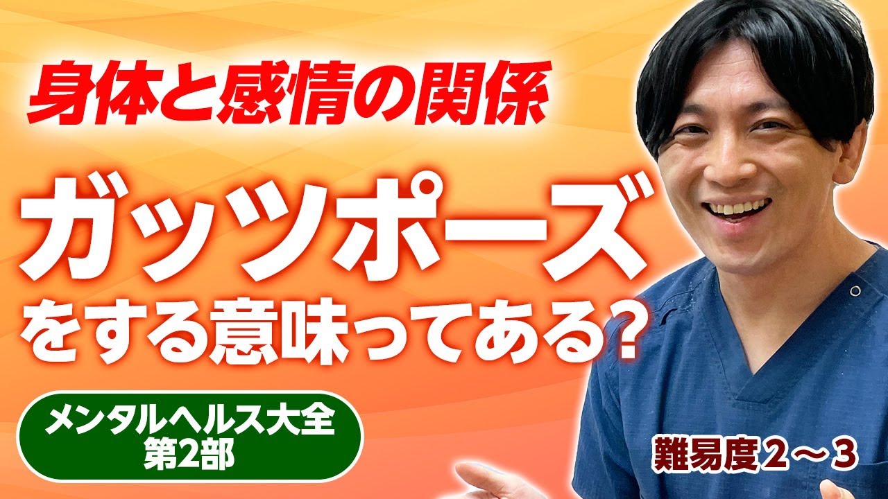 The relationship between the body and emotions. Fist pump. Mental