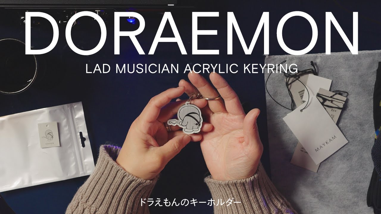ロック好きな方におすすめのドラえもんのキーホルダー／ラッド